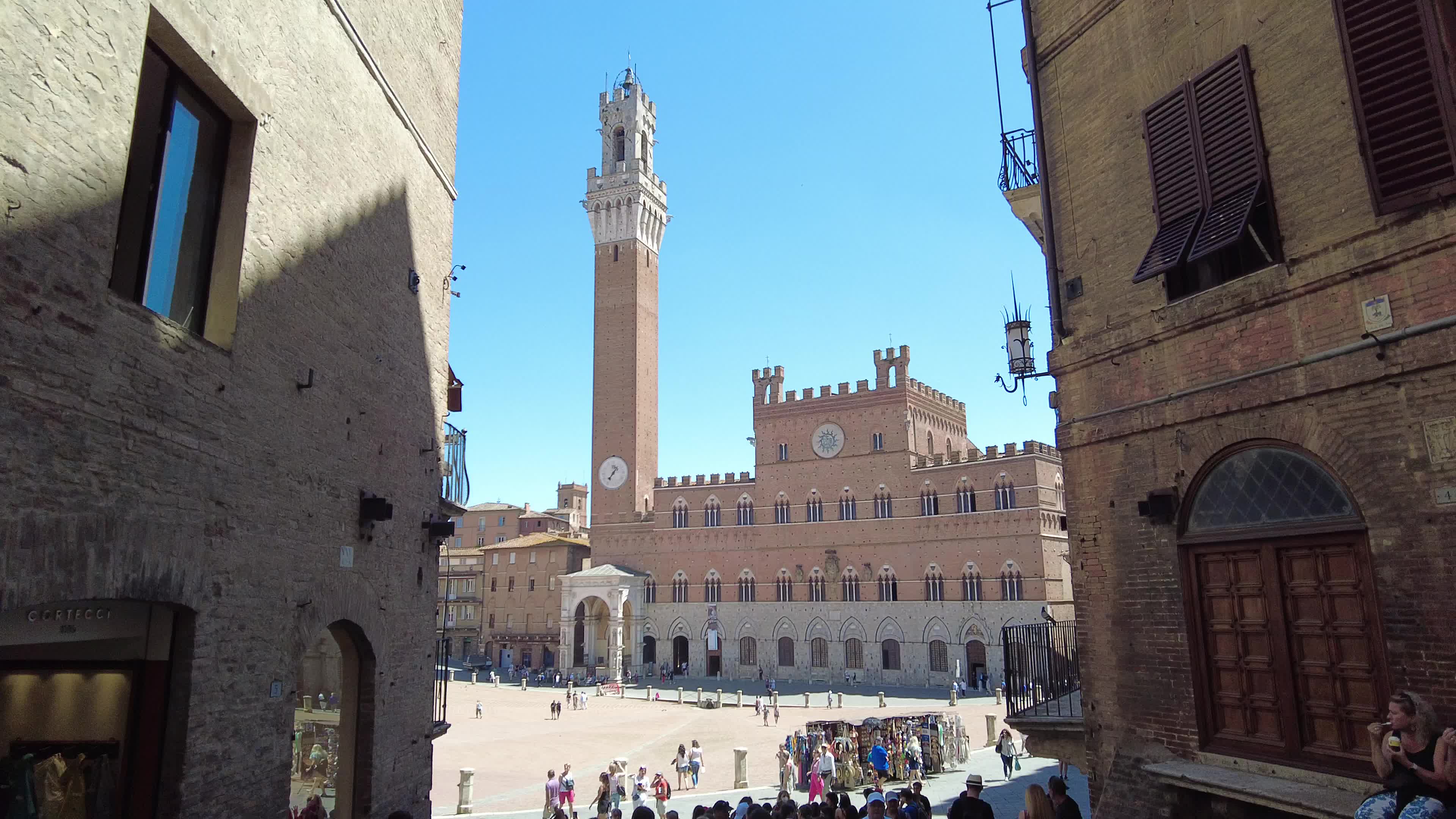 Daily Life In Siena, Tuscany, Italy