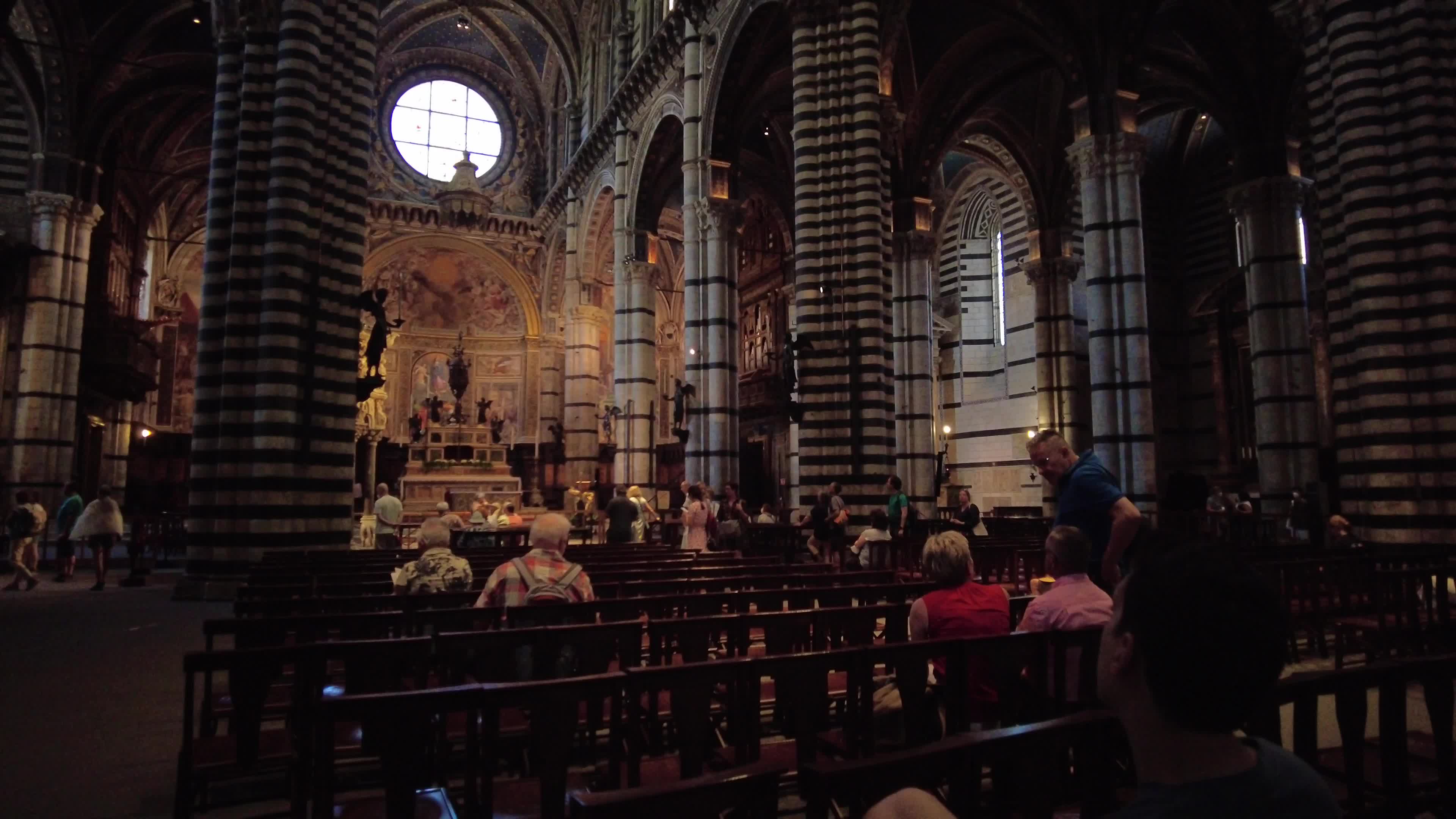 Daily Life In Siena, Tuscany, Italy
