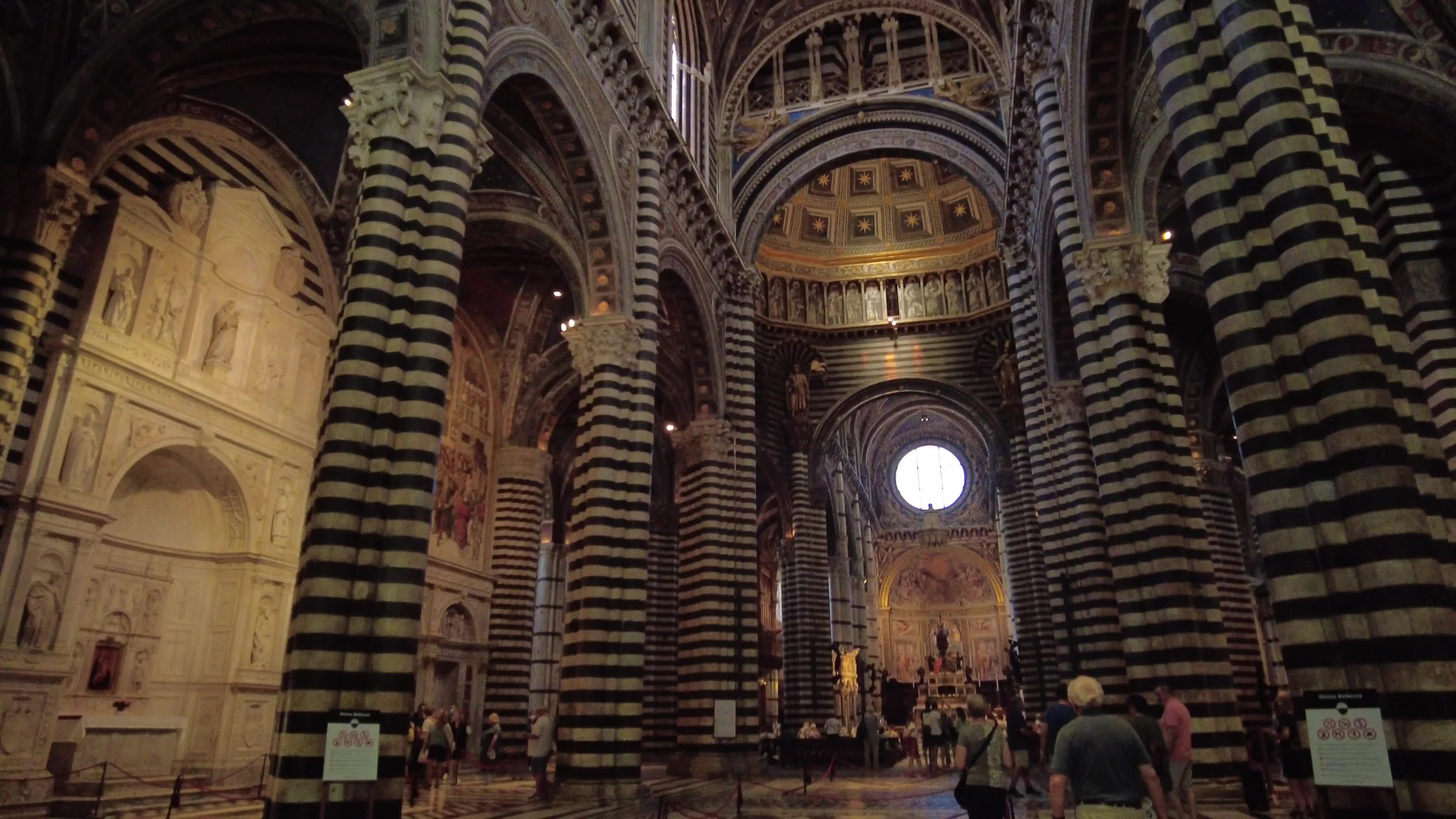 Daily Life In Siena, Tuscany, Italy
