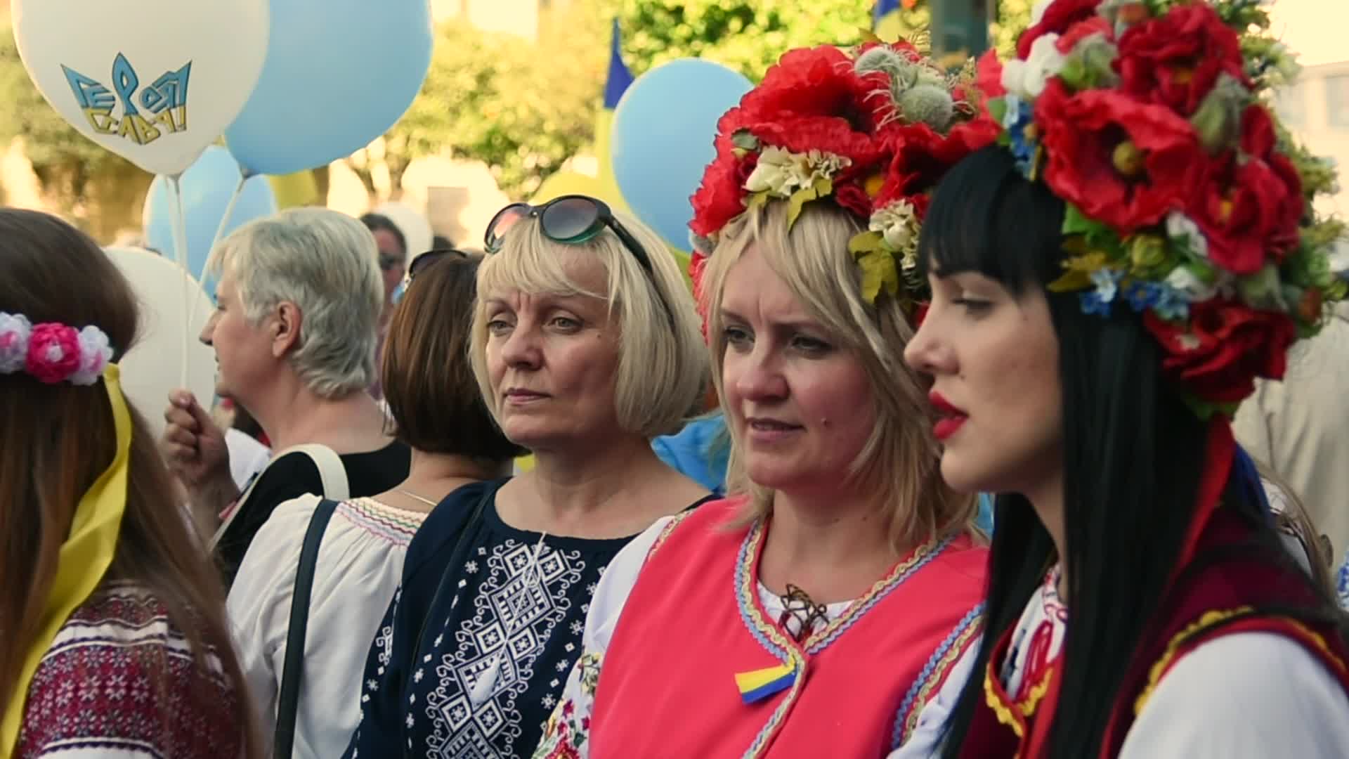 Ukrainians Celebrate Vyshyvanka Day In Athens