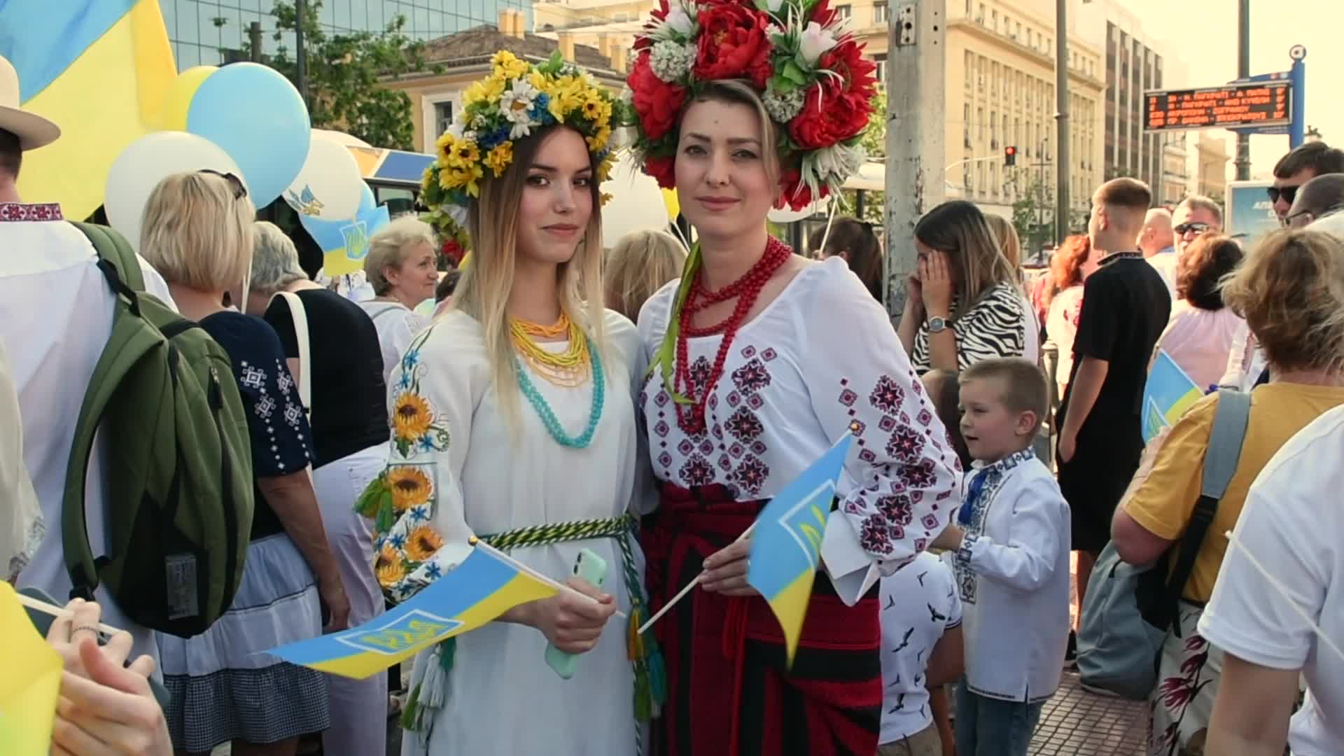 Ukrainians Celebrate Vyshyvanka Day In Athens