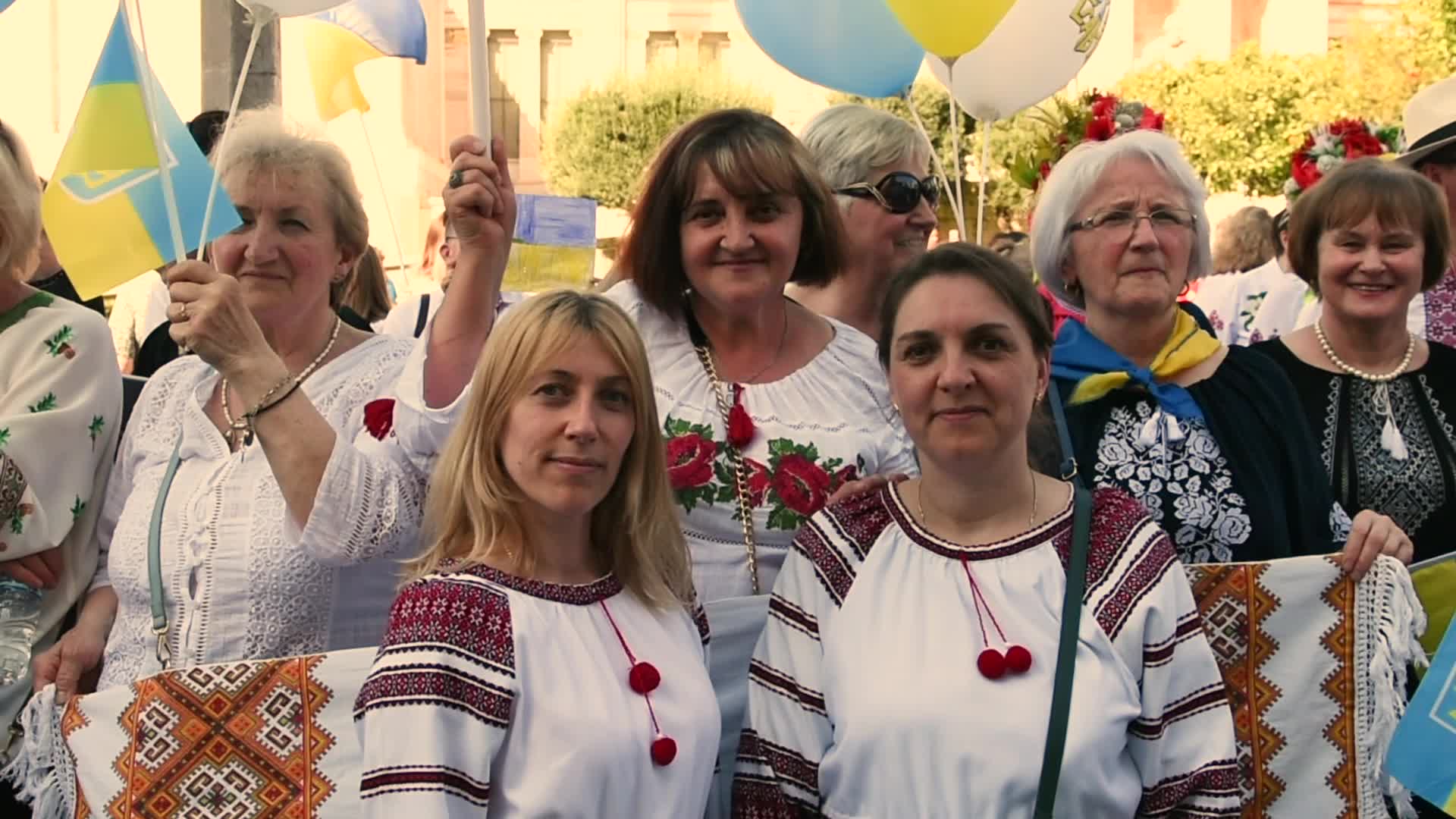 Ukrainians Celebrate Vyshyvanka Day In Athens