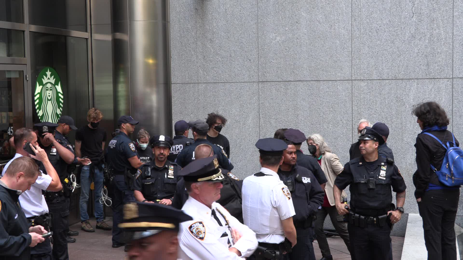 NYC: Arrests at BlackRock HQ after climate protest
