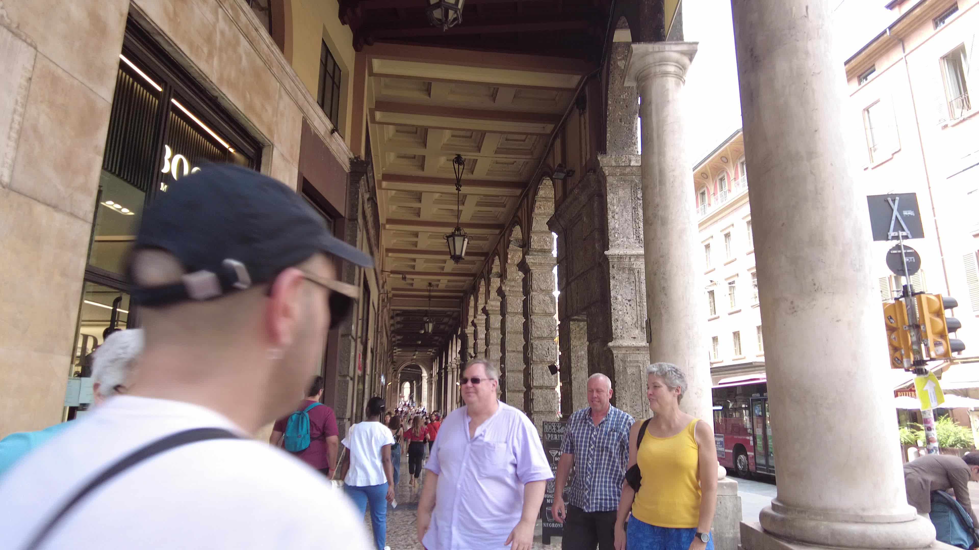 Daily life in Bologna, Italy