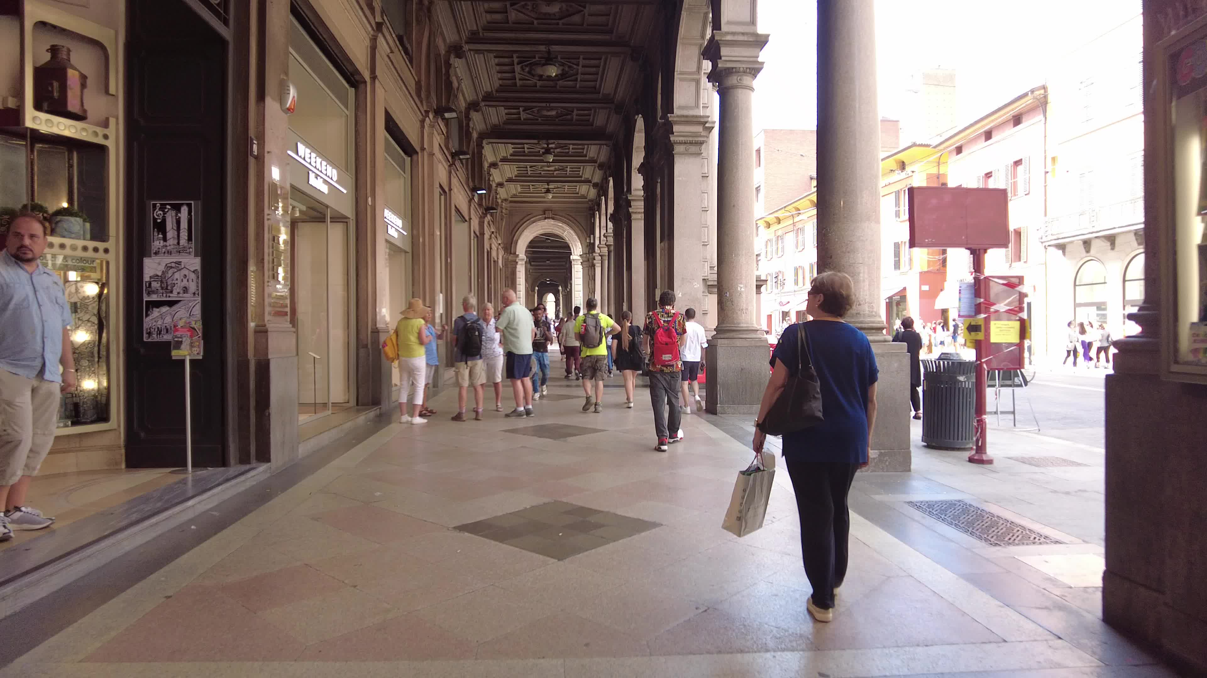 Daily life in Bologna, Italy