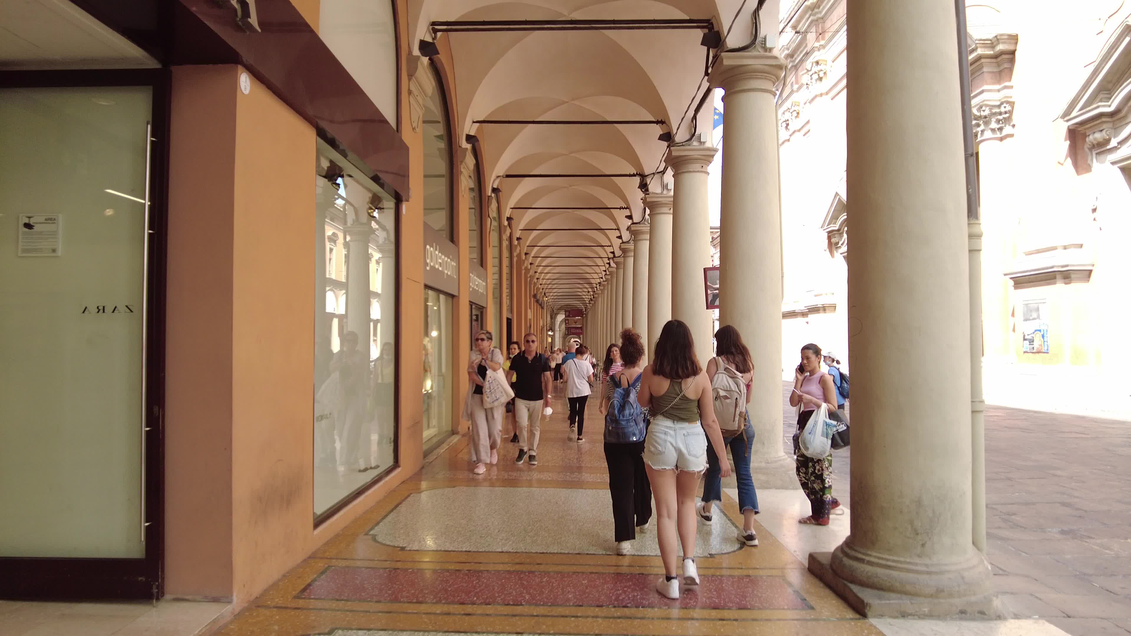 Daily life in Bologna, Italy