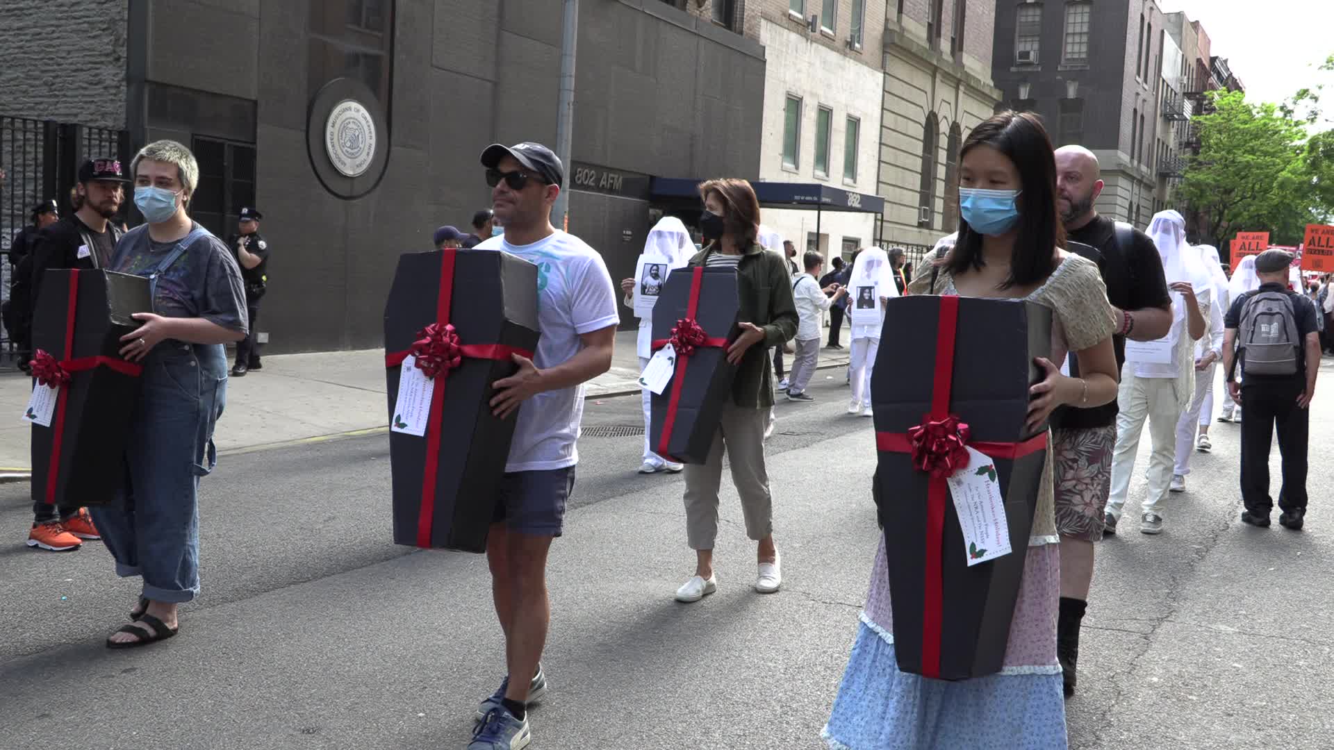 NYC: Gays Against Guns March to Times Square 