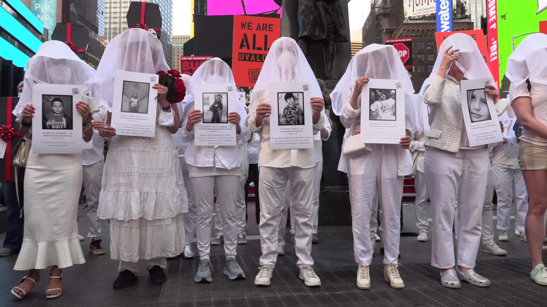 NYC: Gays Against Guns March to Times Square 