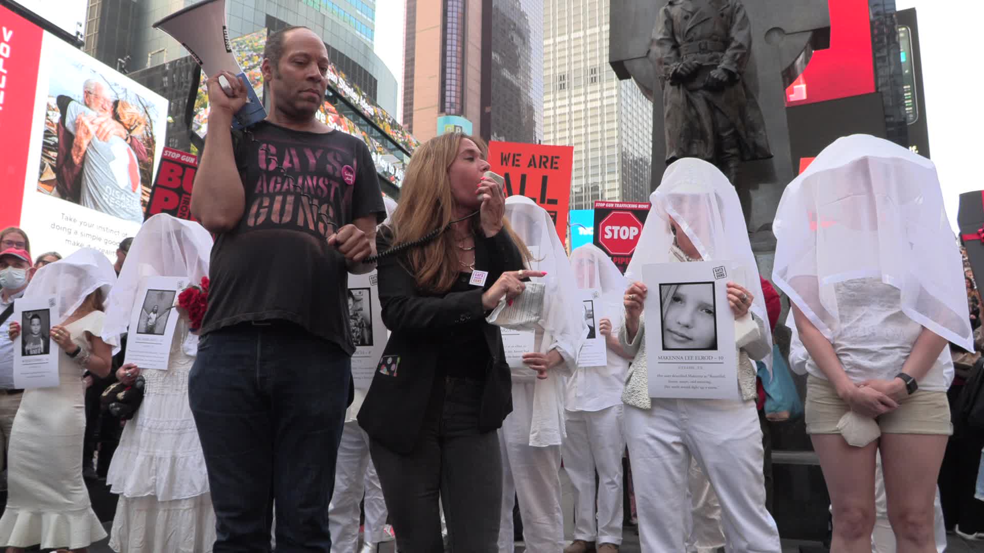 NYC: Gays Against Guns March to Times Square 