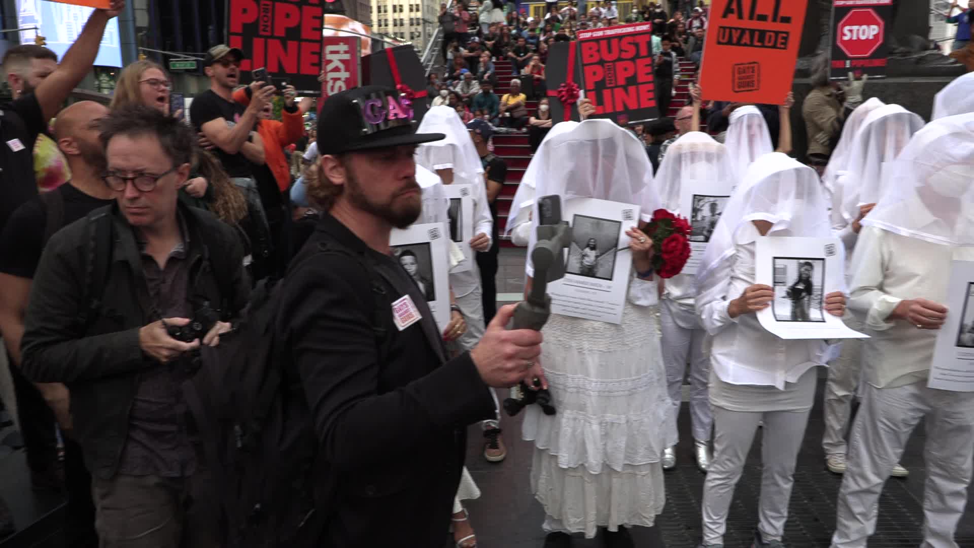 NYC: Gays Against Guns March to Times Square 