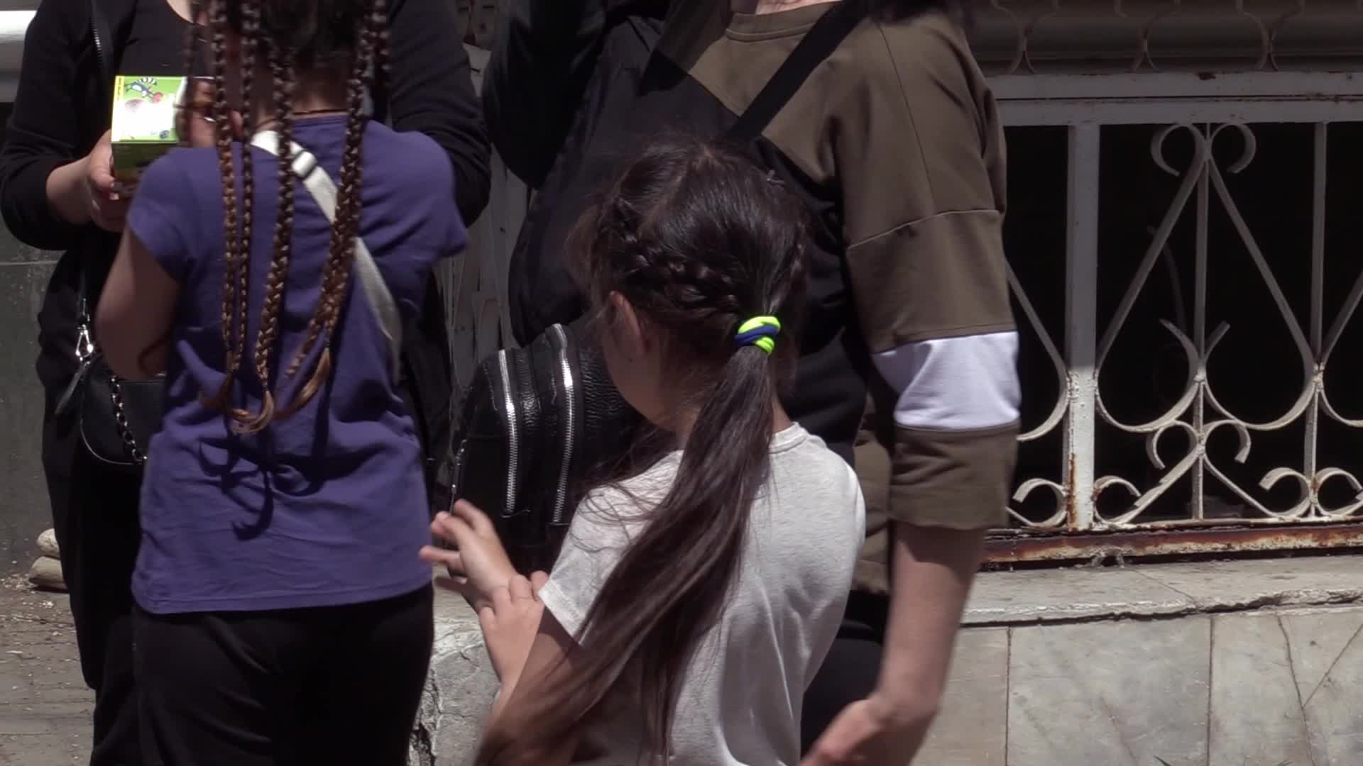 Ukrainian refugees leave Ukraine to Italy, amid Russian invasion in Ukraine