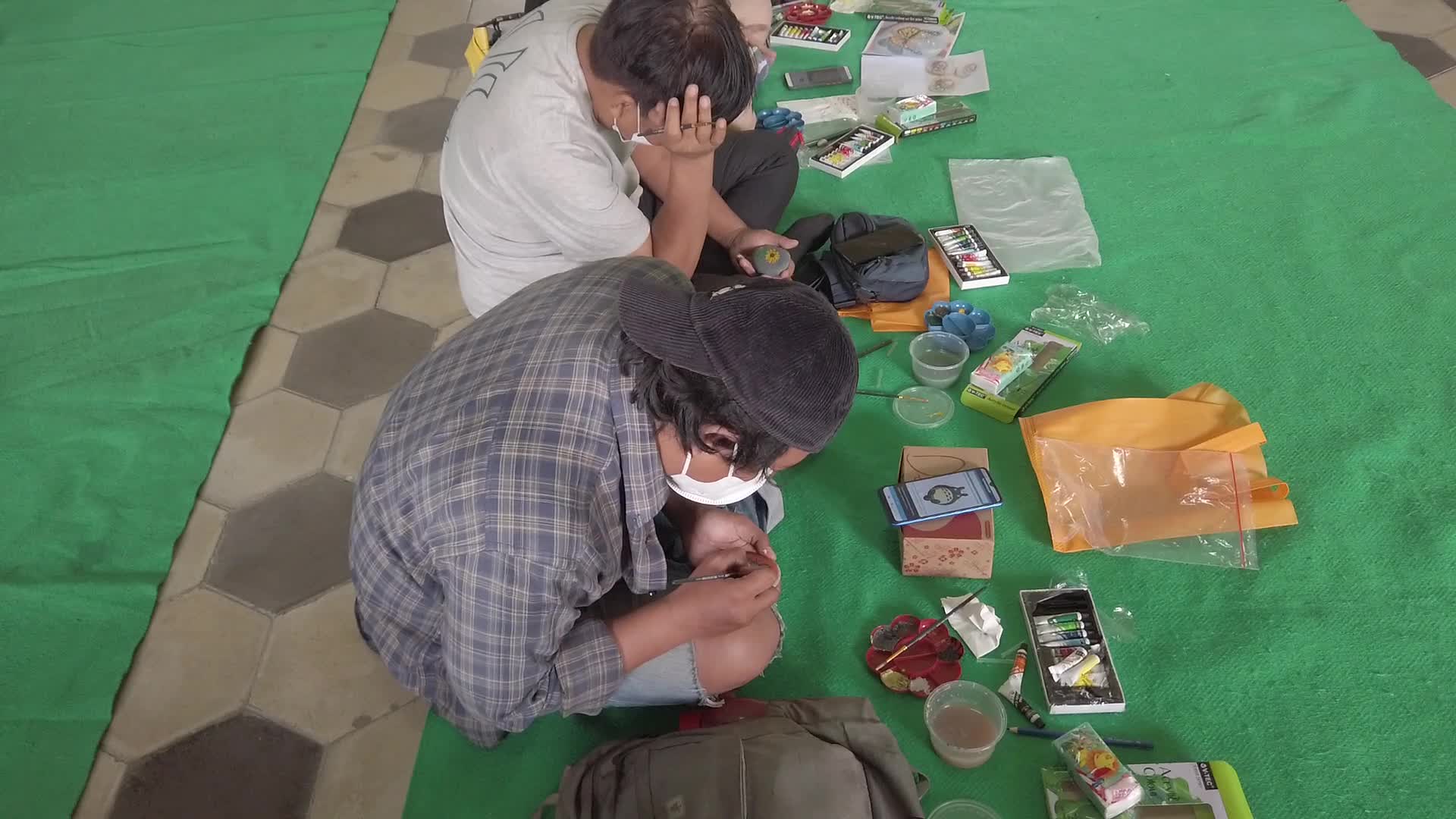 Painting on Stone Workshop