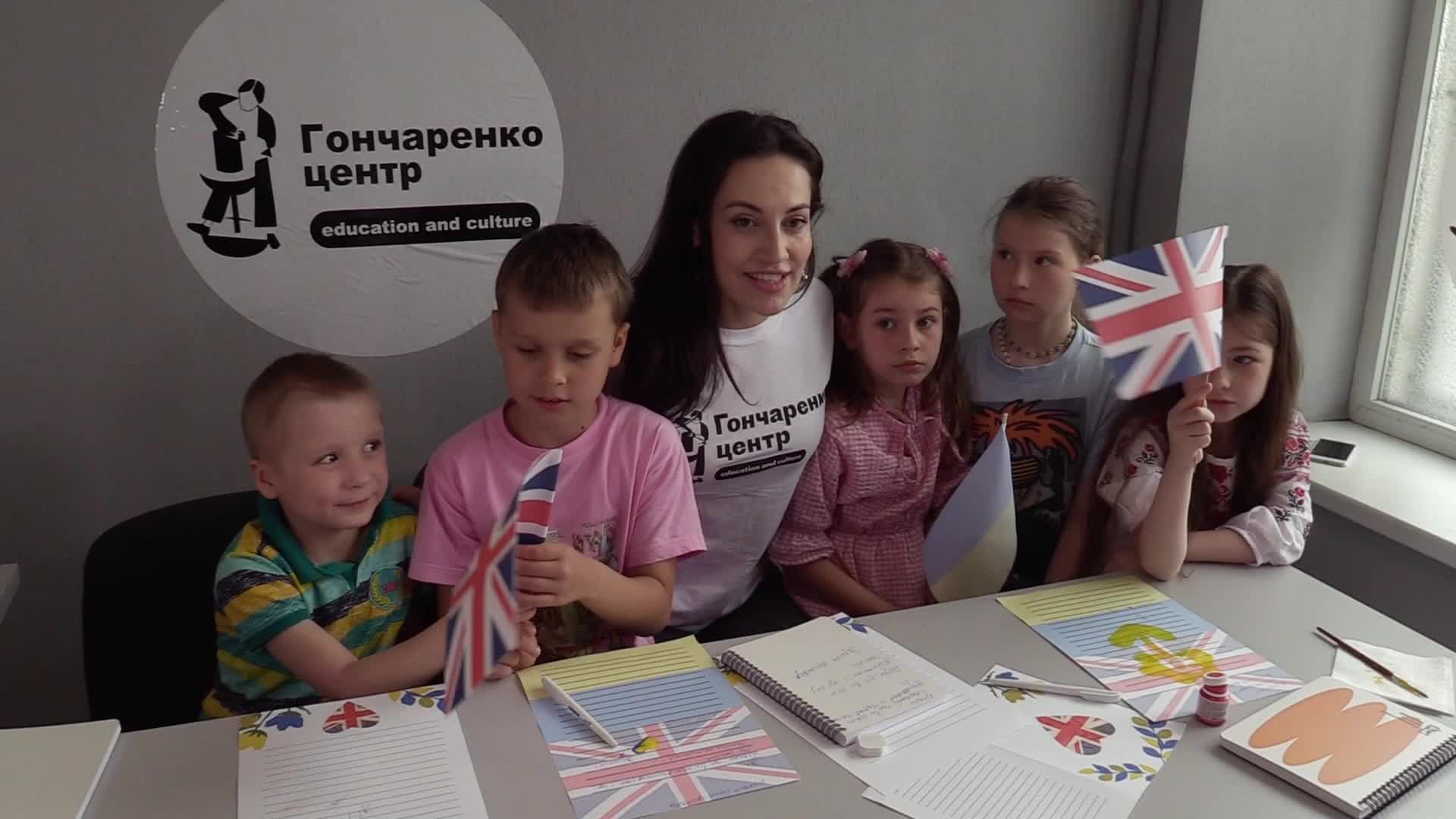 Ukrainian children wrote a response to Boris Johnson letter in Odesa, amid Russian invasion in Ukraine