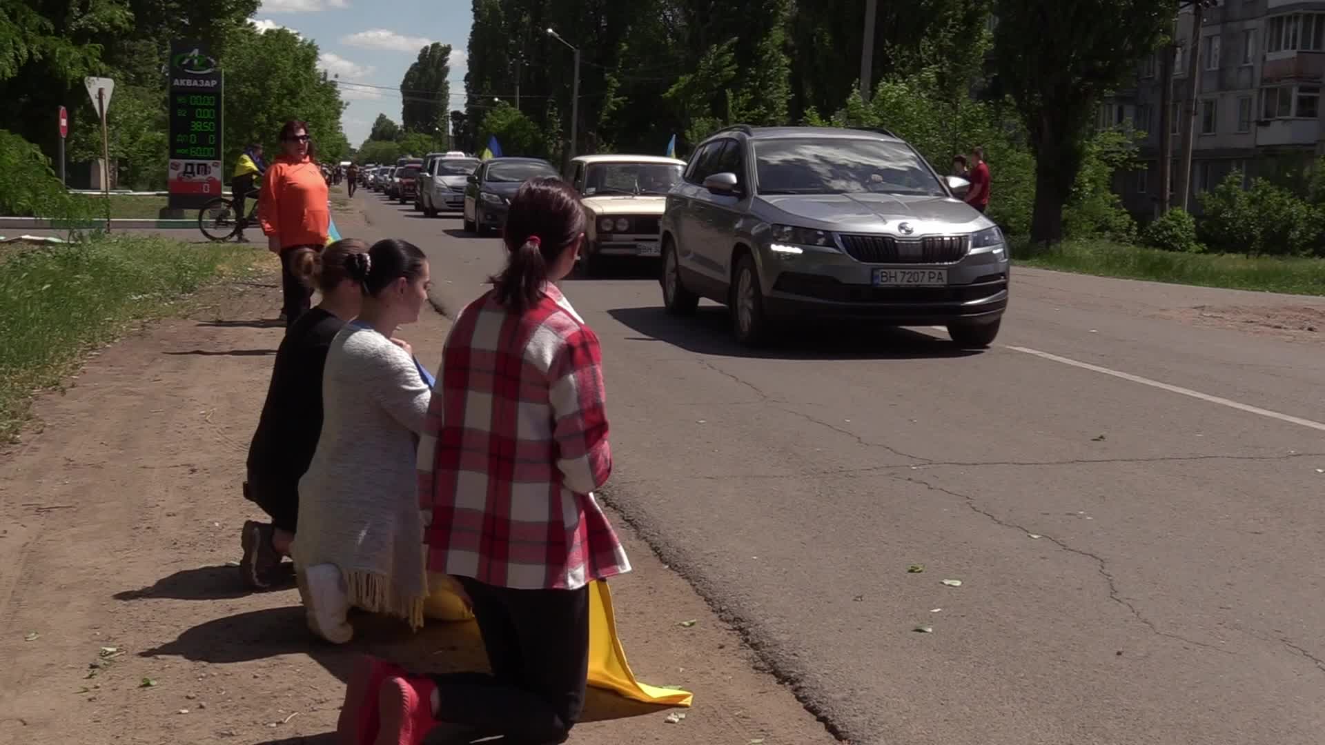 Ukranian serviceman funeral ceremony, in Odesa region