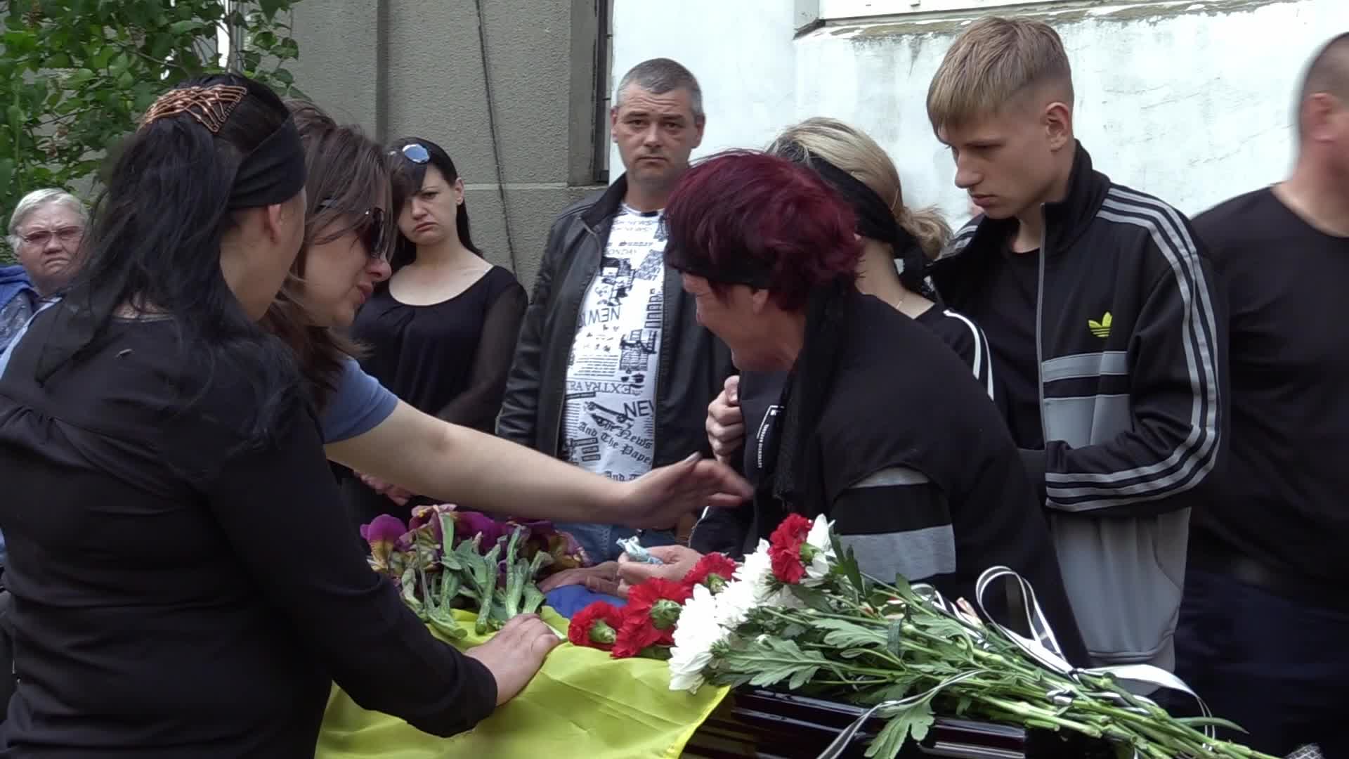 Ukranian serviceman funeral ceremony, in Odesa region