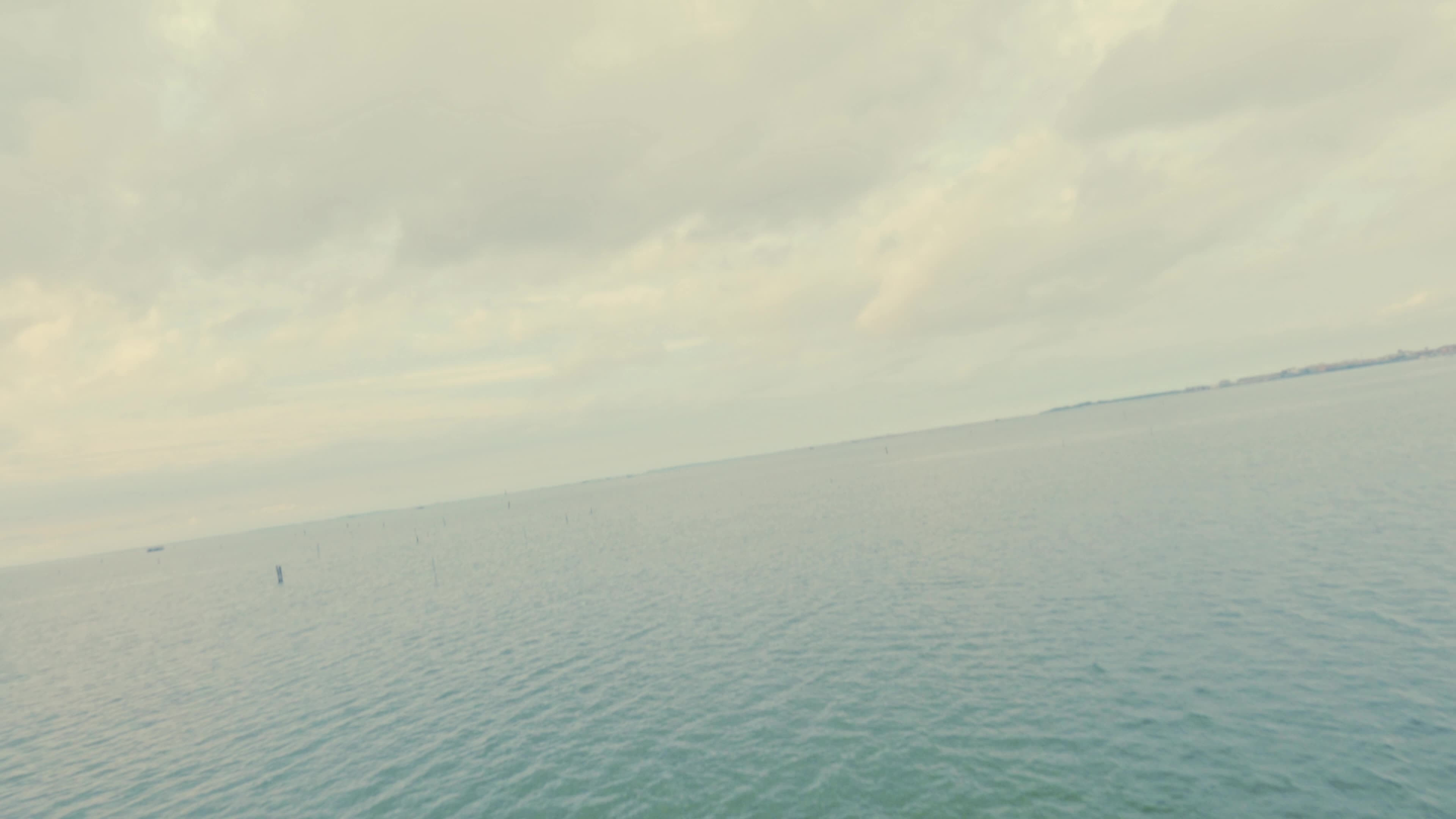 FPV Drone View of The Venetian Lagoon
