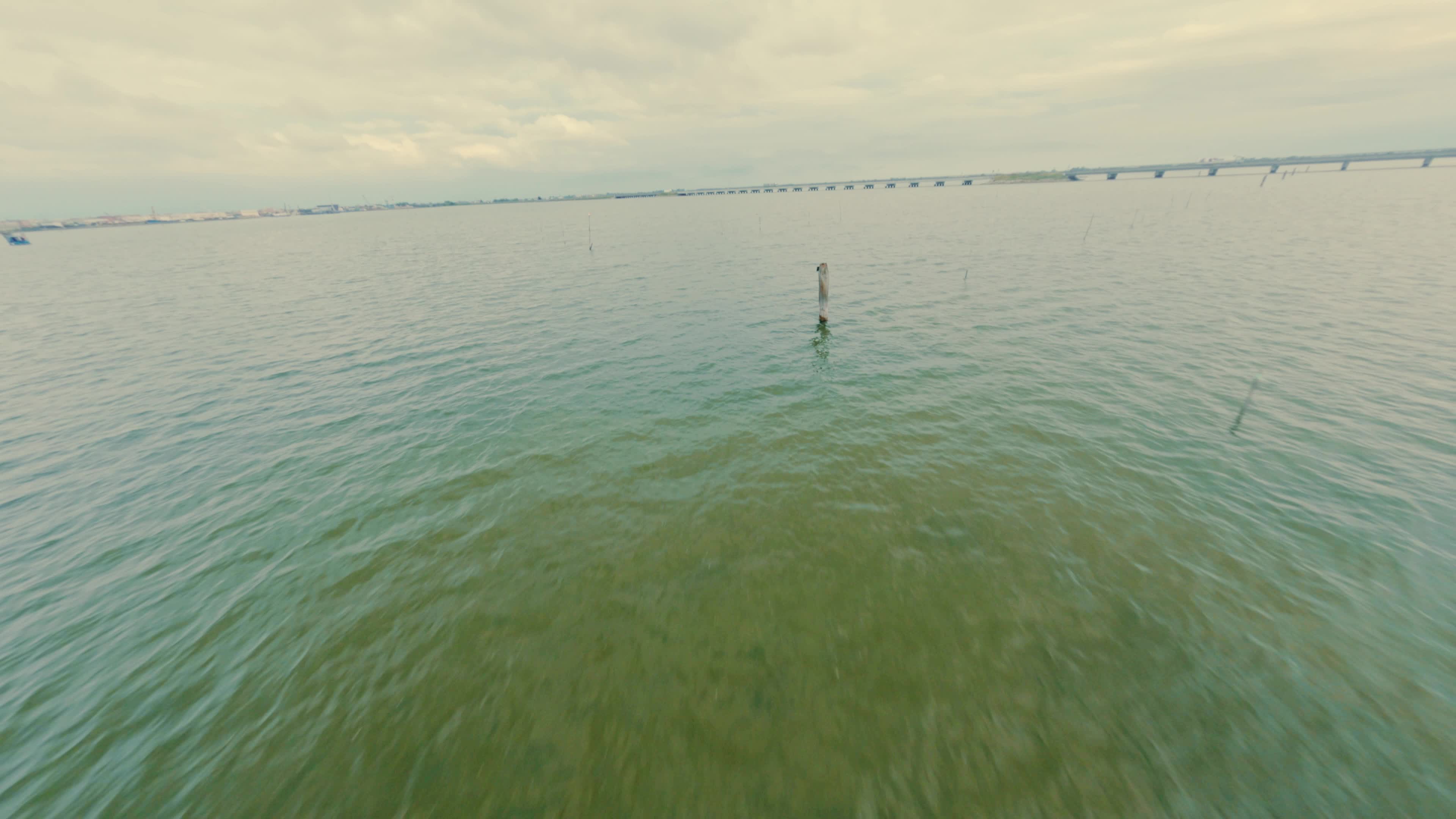 FPV Drone View of The Venetian Lagoon