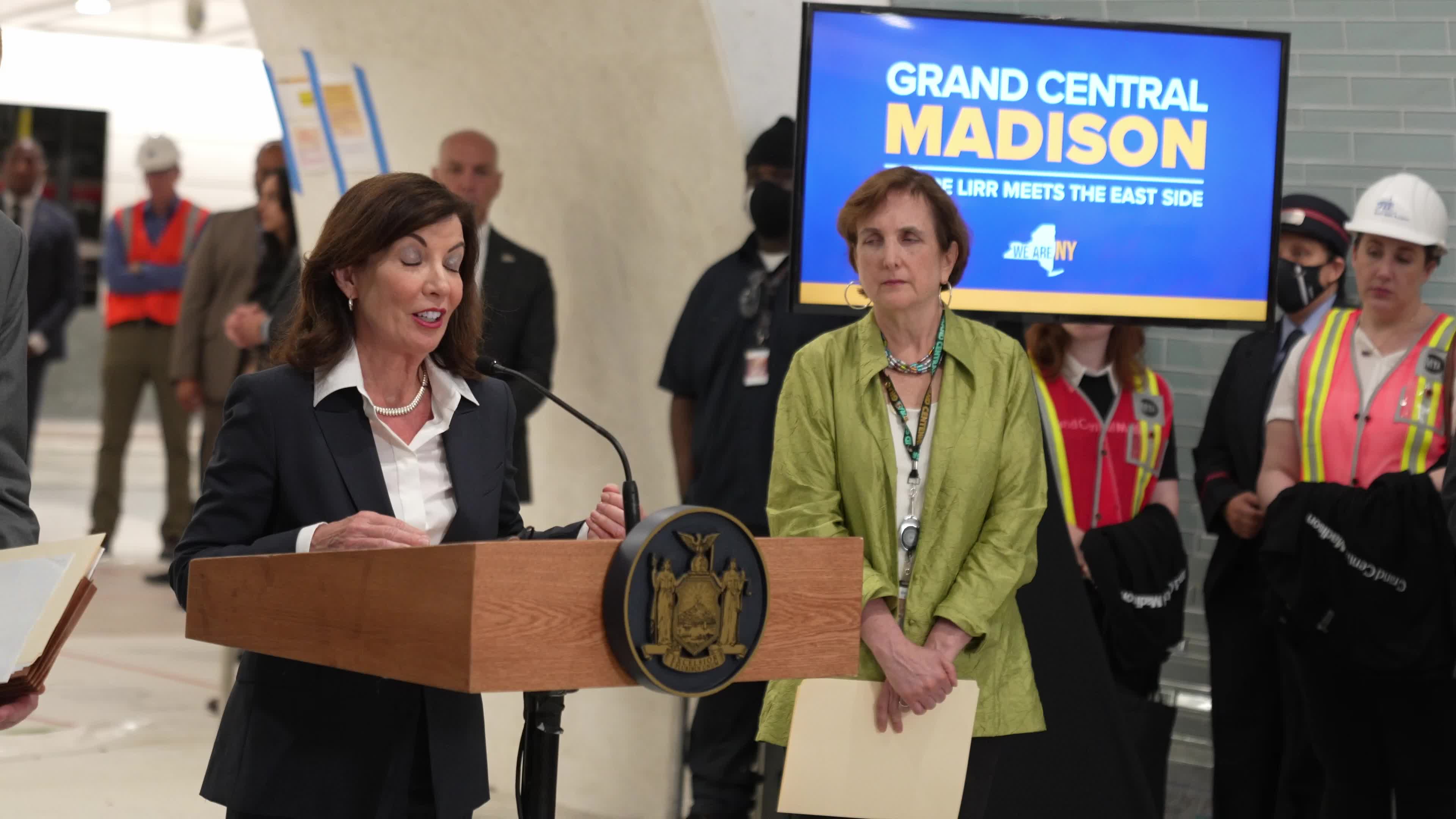 Gov. Hochul Announces Grand Central Madison 