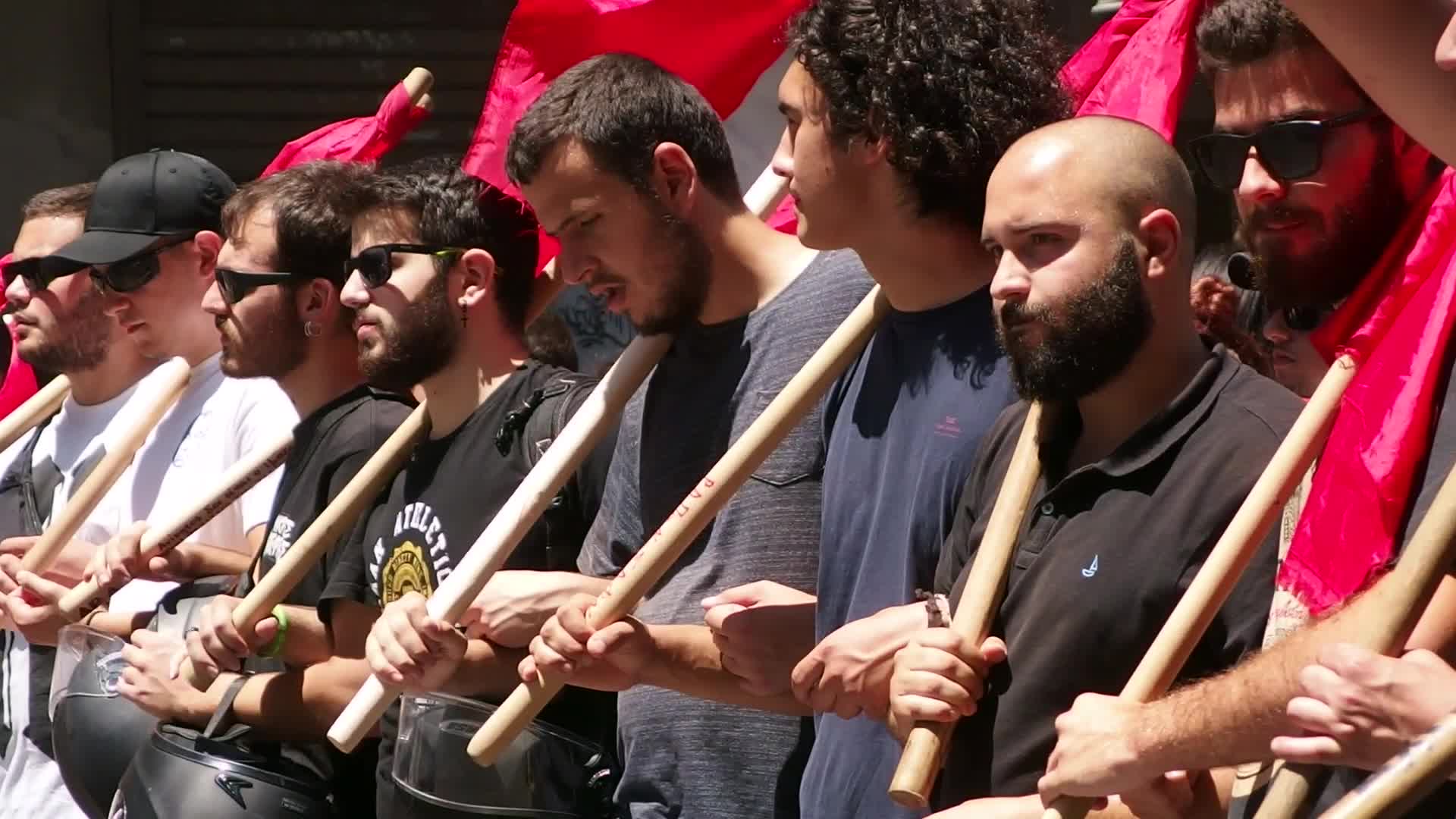 Protest In Athens Against Police Violence