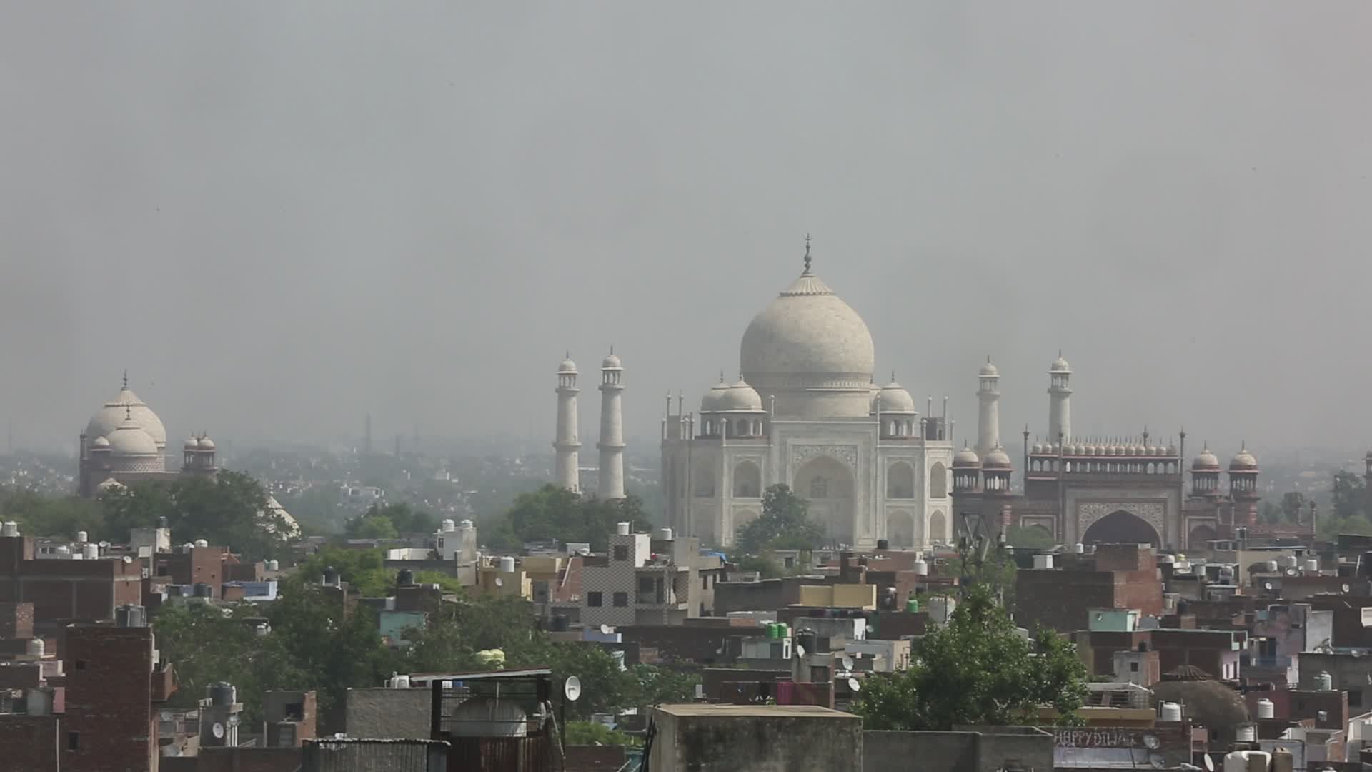Taj Mahal the city of Agra
