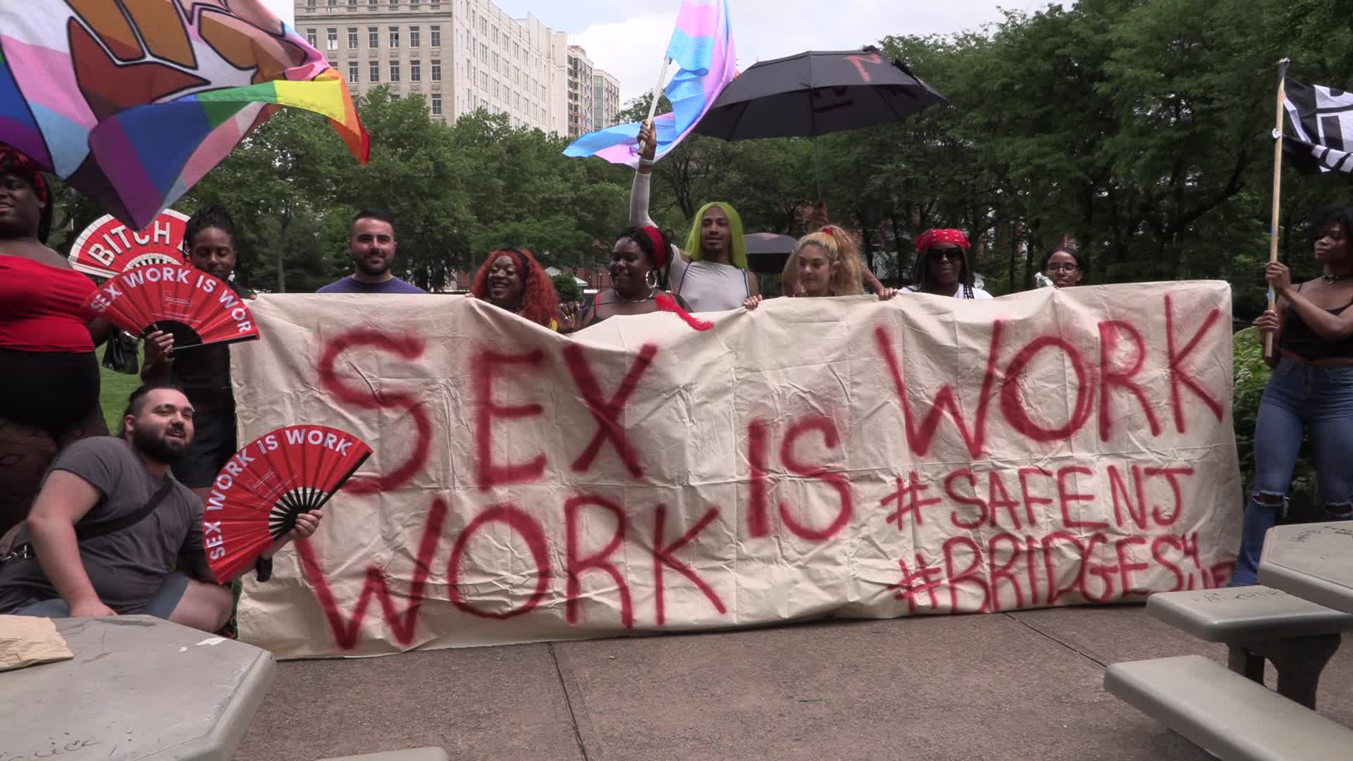 Newark: Sex Workers March