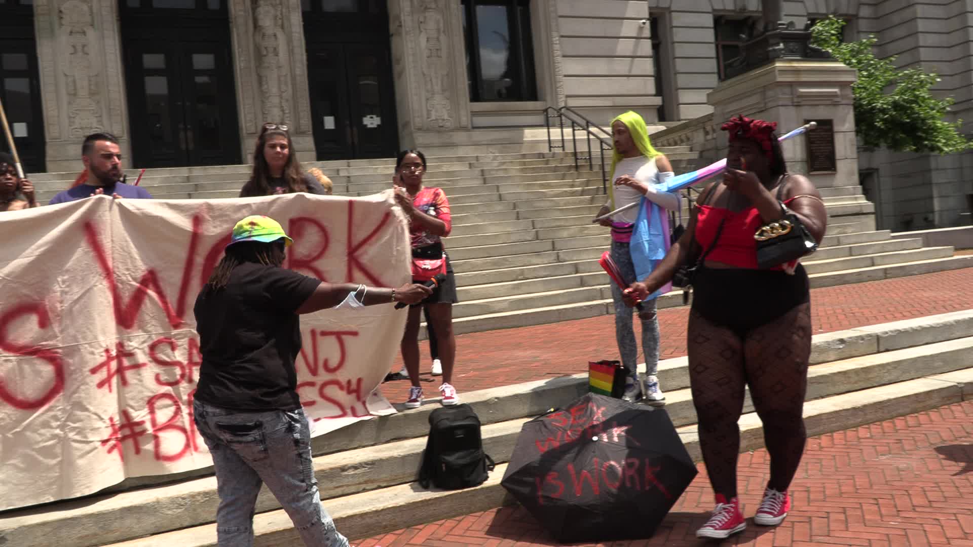 Newark: Sex Workers March