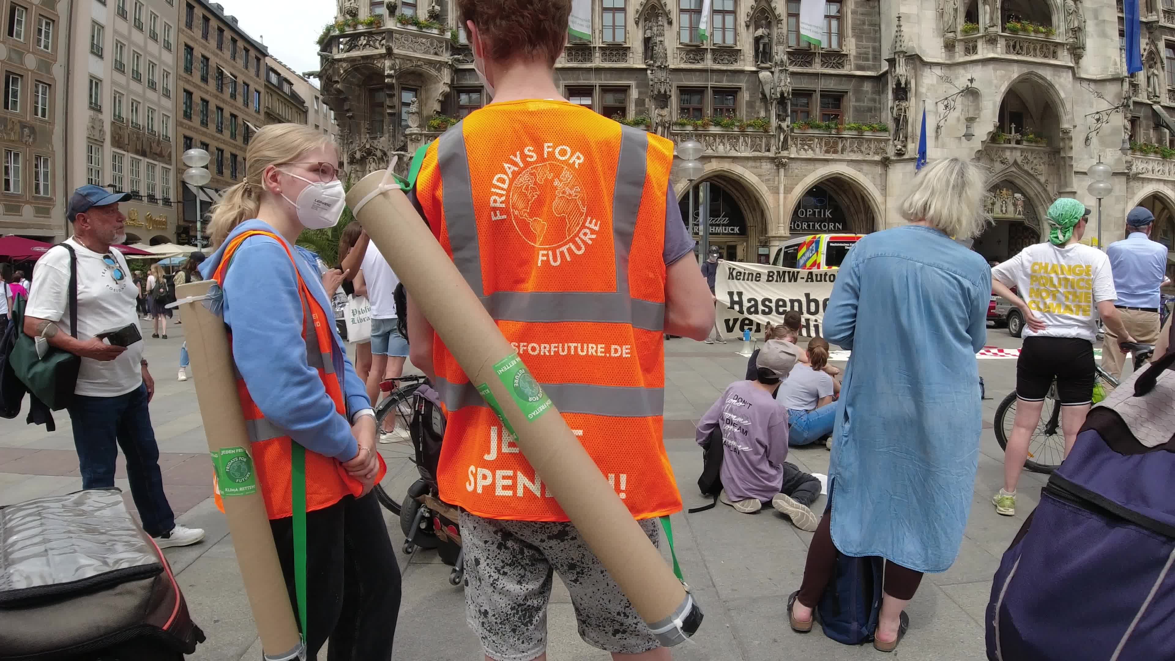 Fridays for Future protests for System Change in Munich