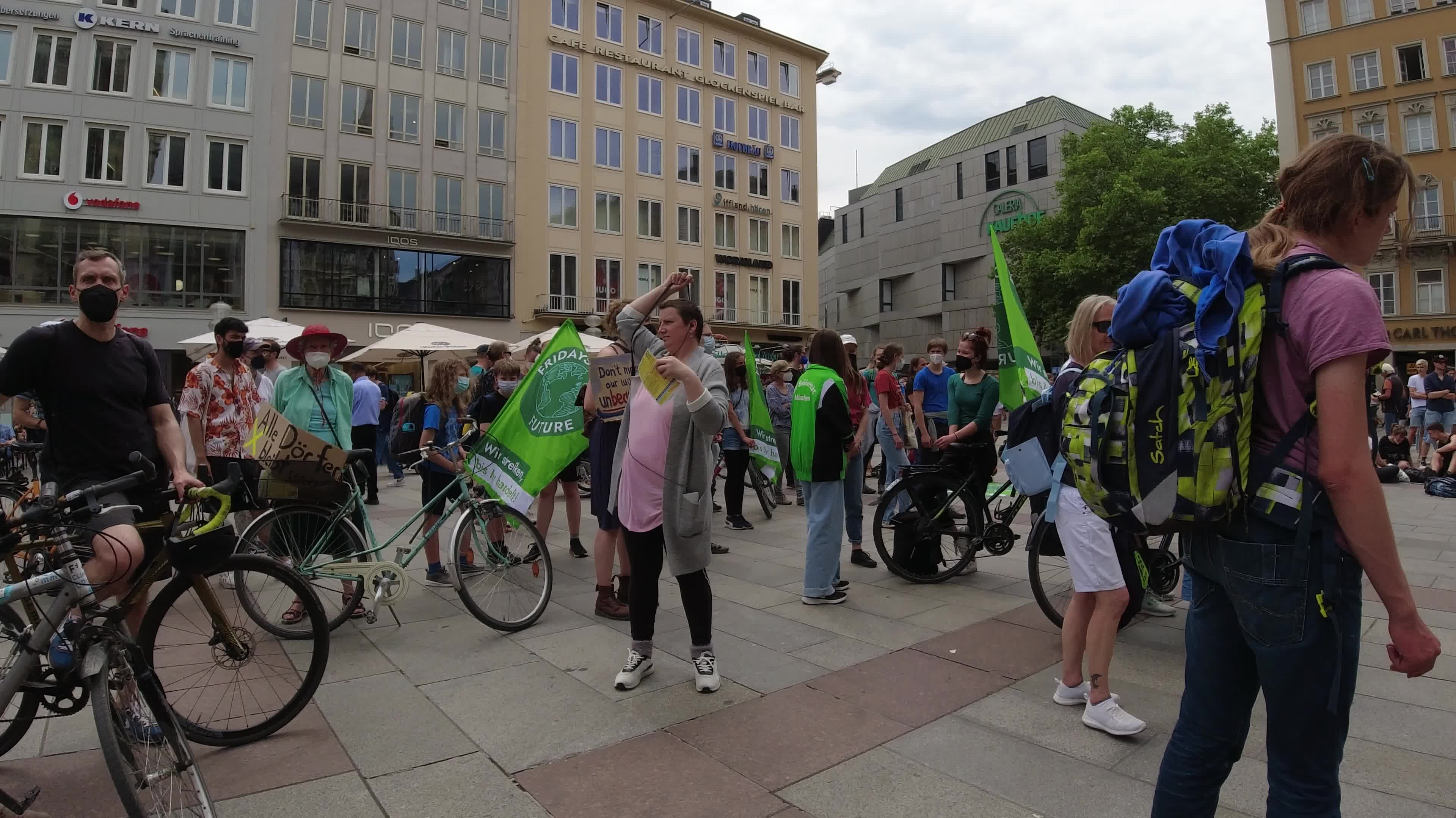 Fridays for Future protests for System Change in Munich