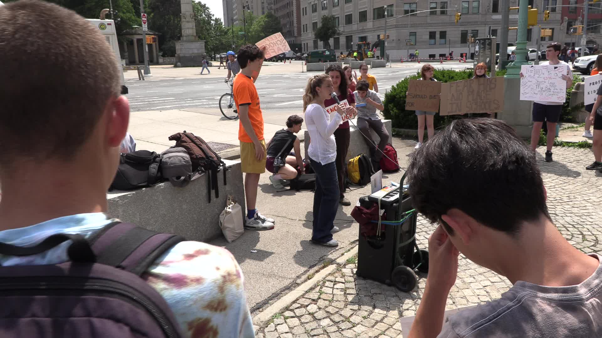 NYC: Student Rally Against Gun Violence