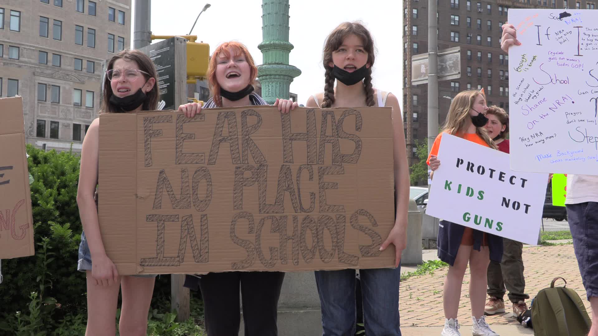 NYC: Student Rally Against Gun Violence