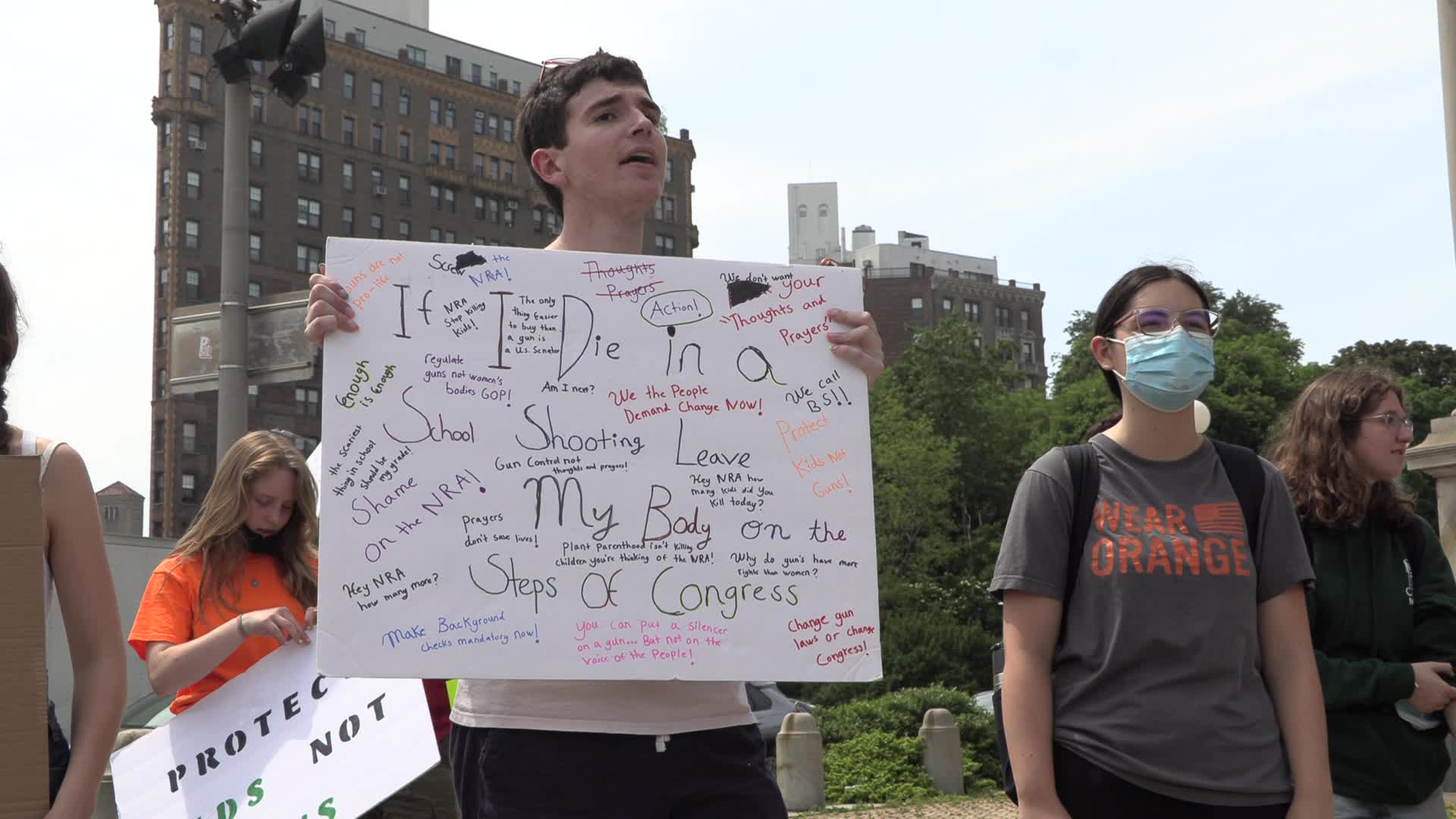 NYC: Student Rally Against Gun Violence