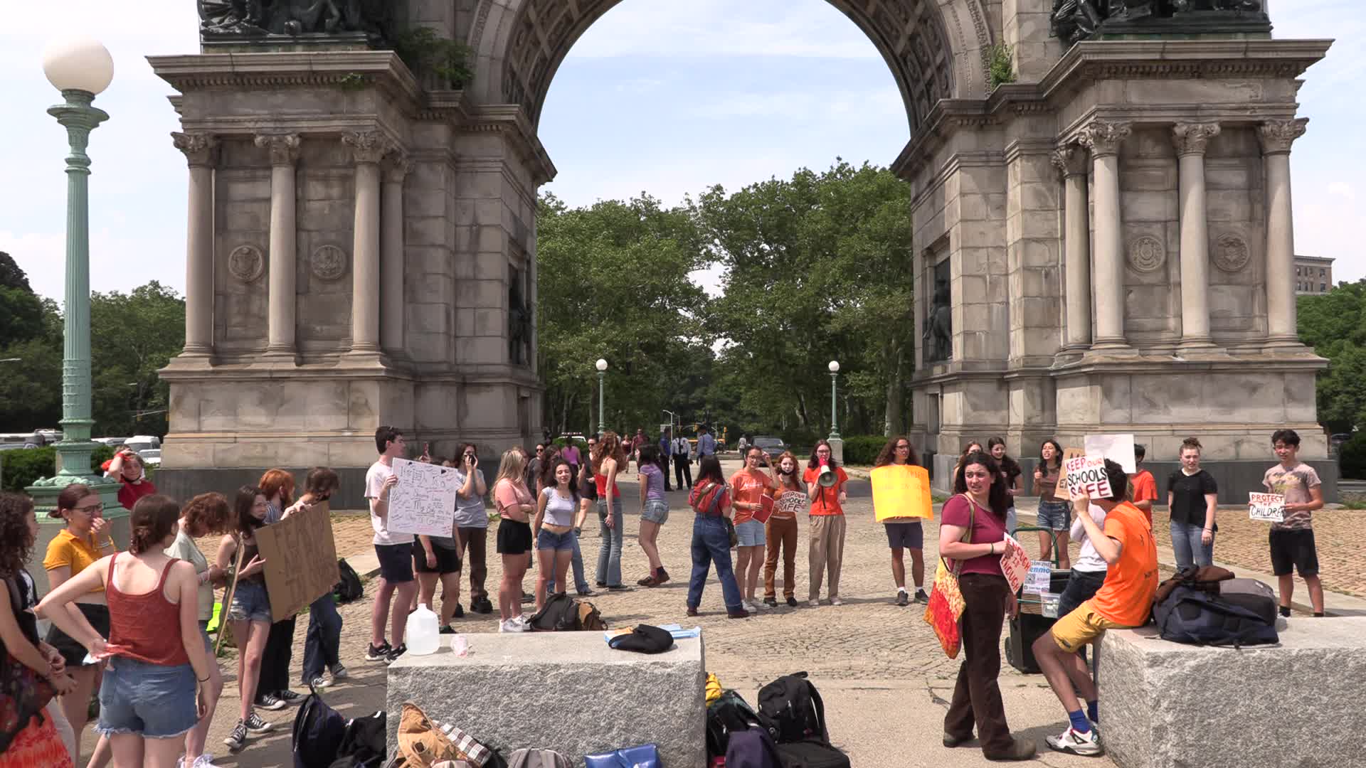 NYC: Student Rally Against Gun Violence