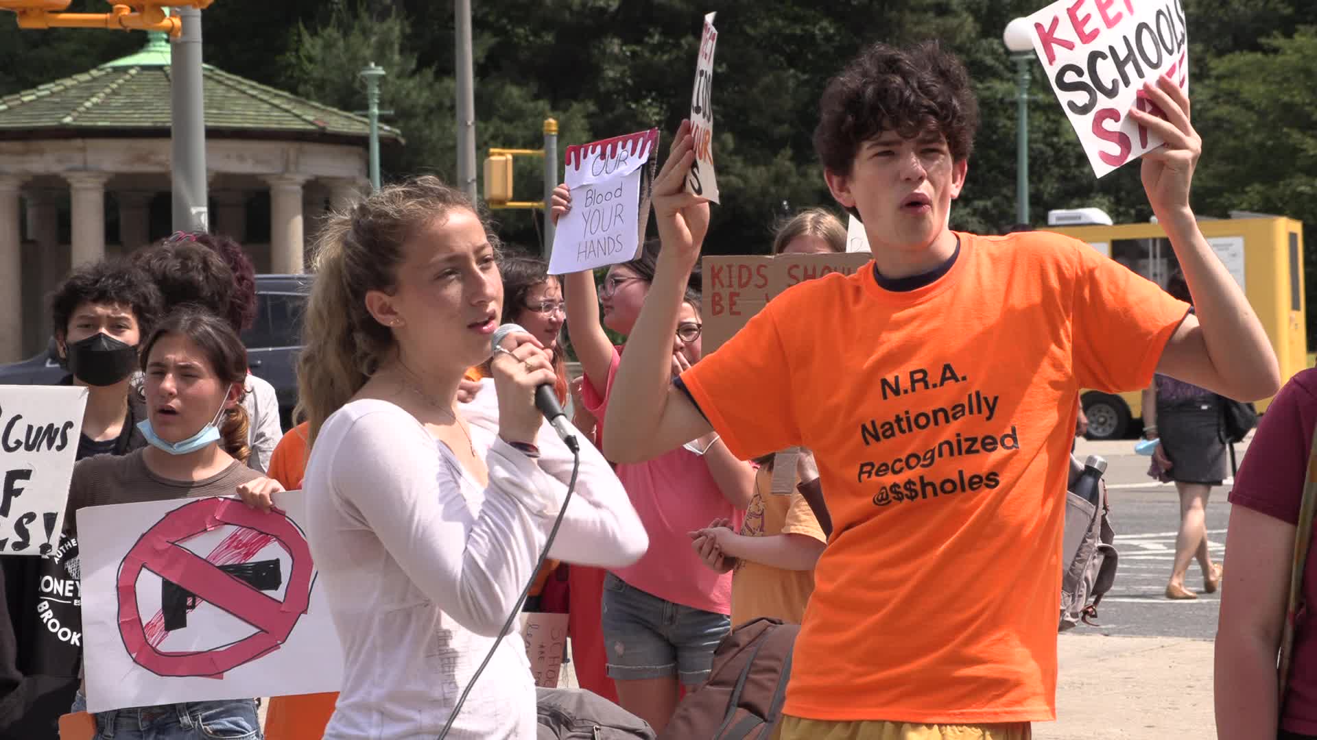 NYC: Student Rally Against Gun Violence
