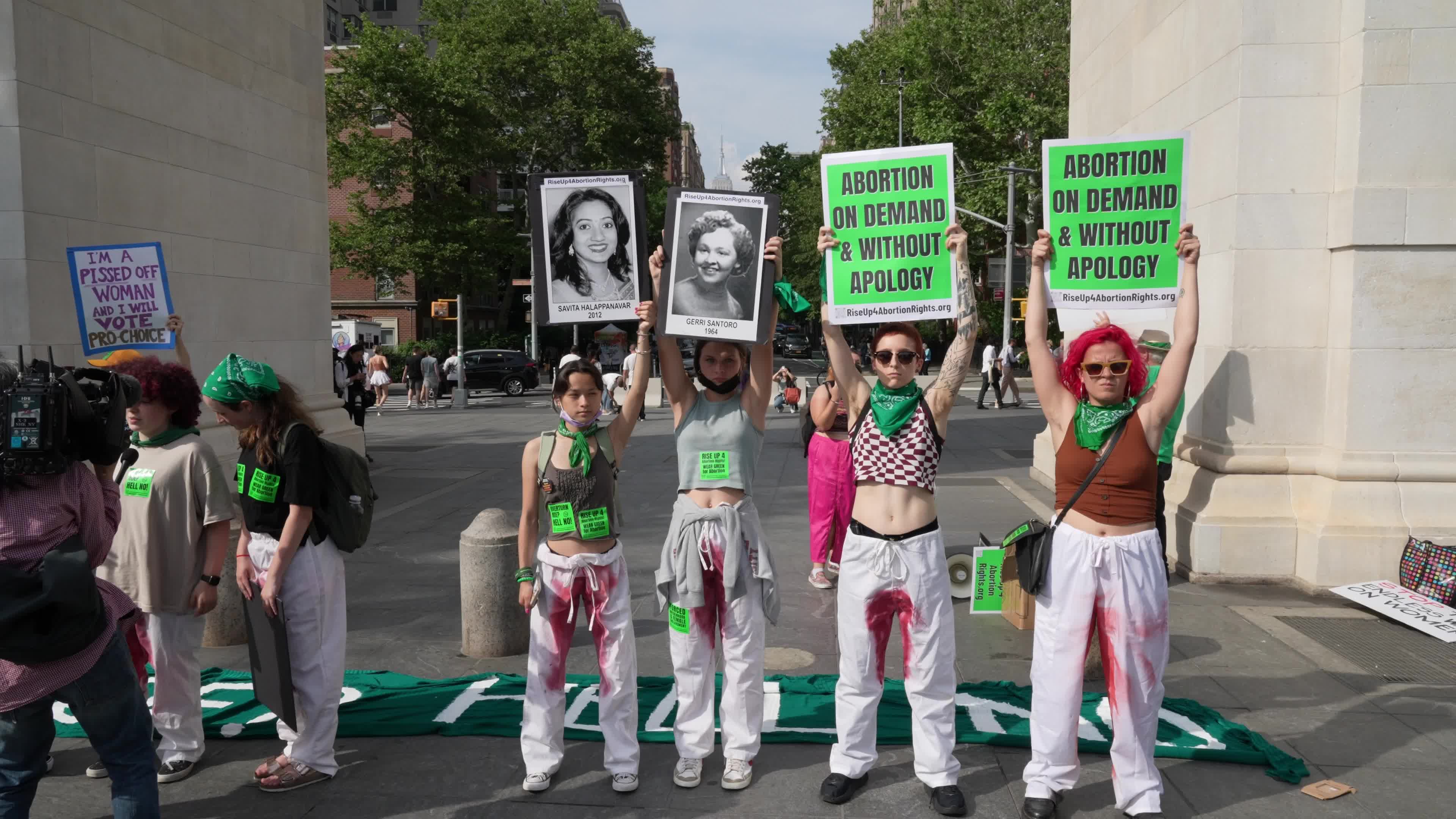 Pro-abortion Rights Protest