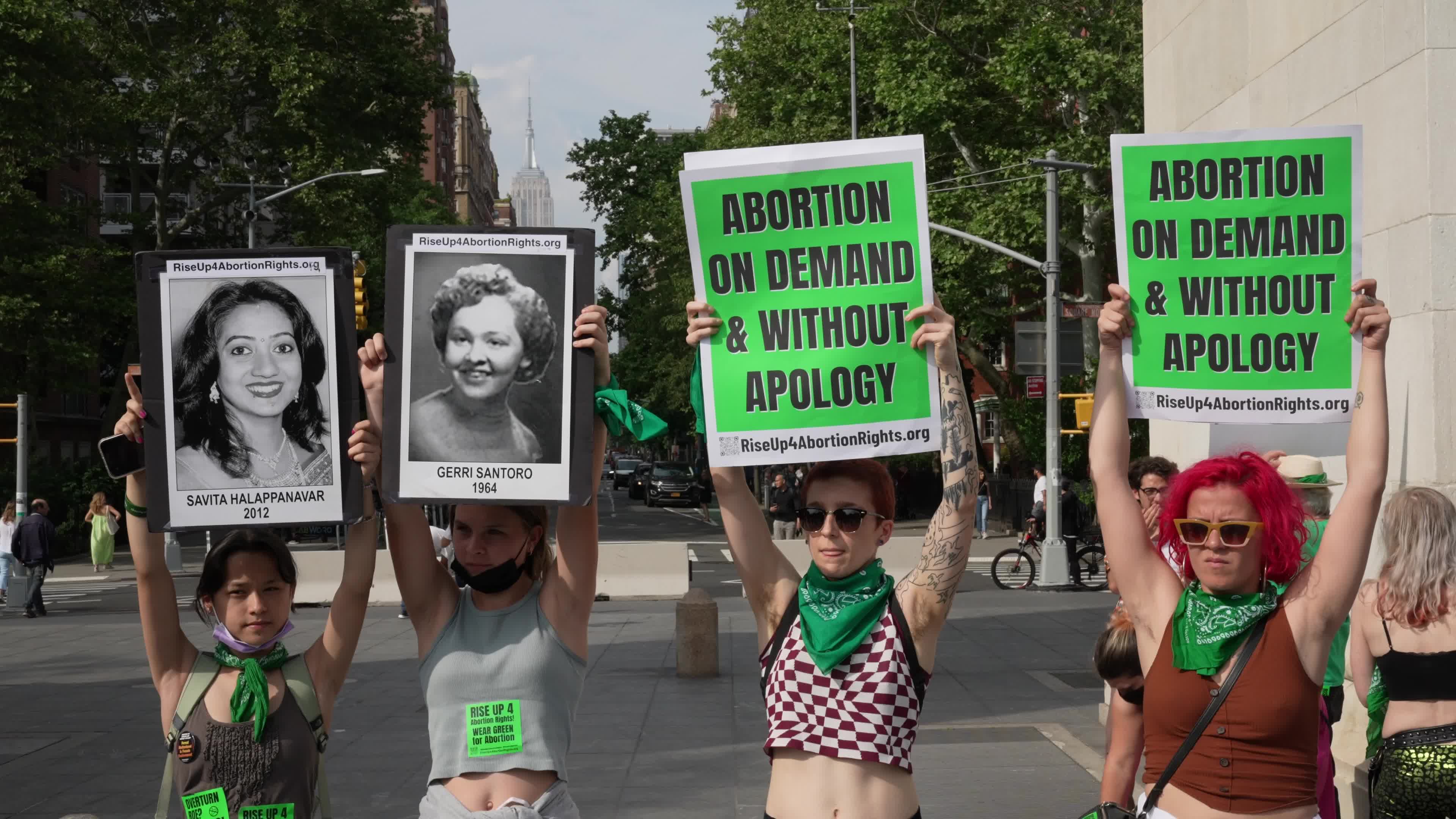 Pro-abortion Rights Protest