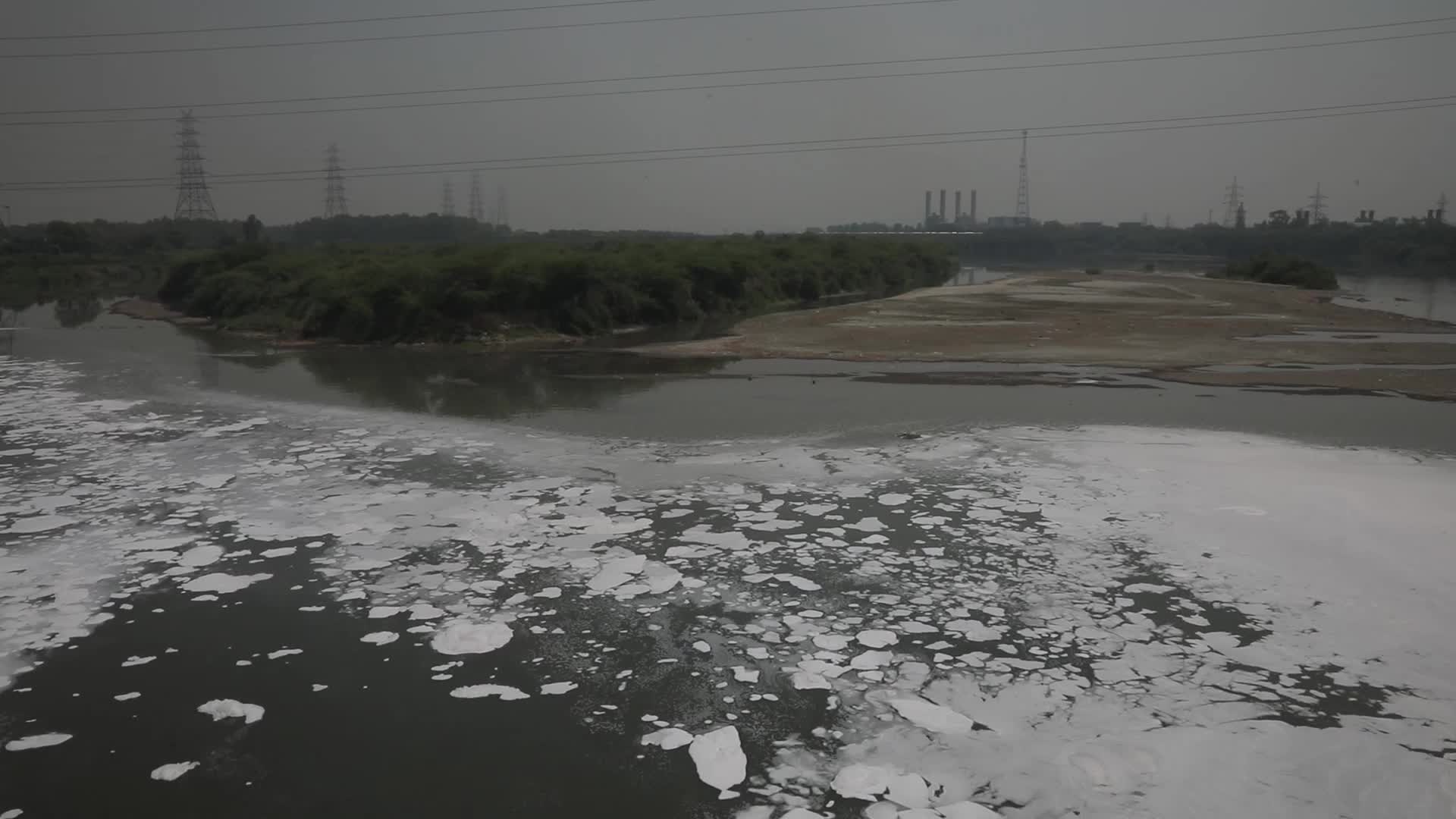 India Polluted River