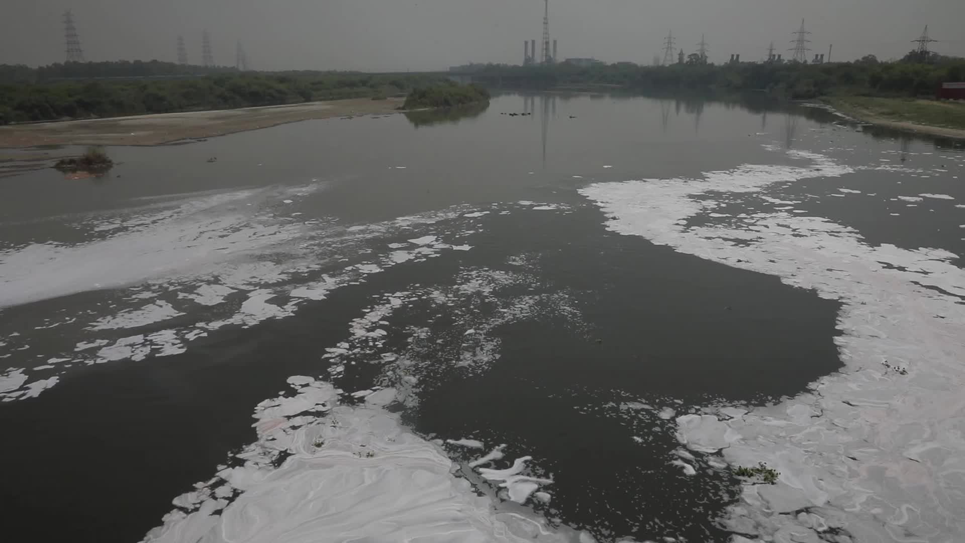 India Polluted River
