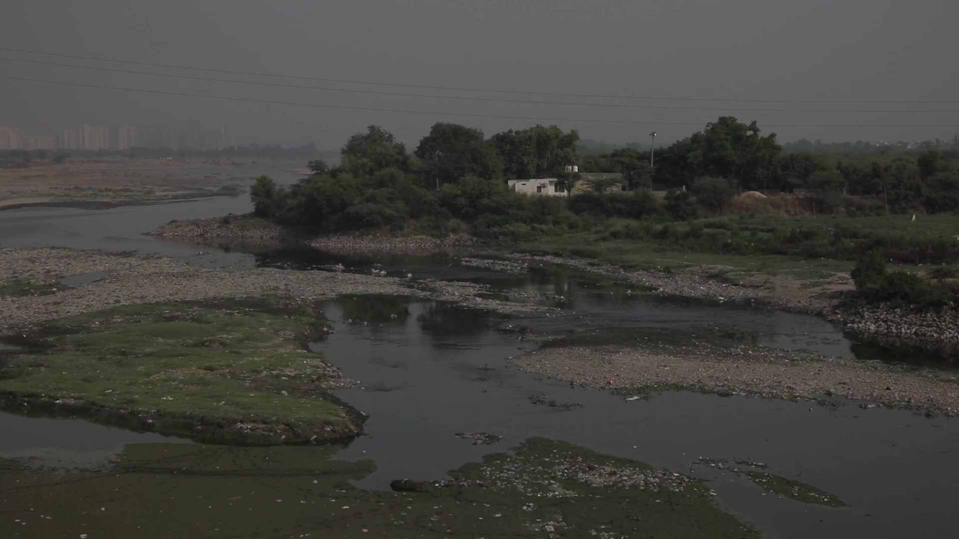 India Polluted River
