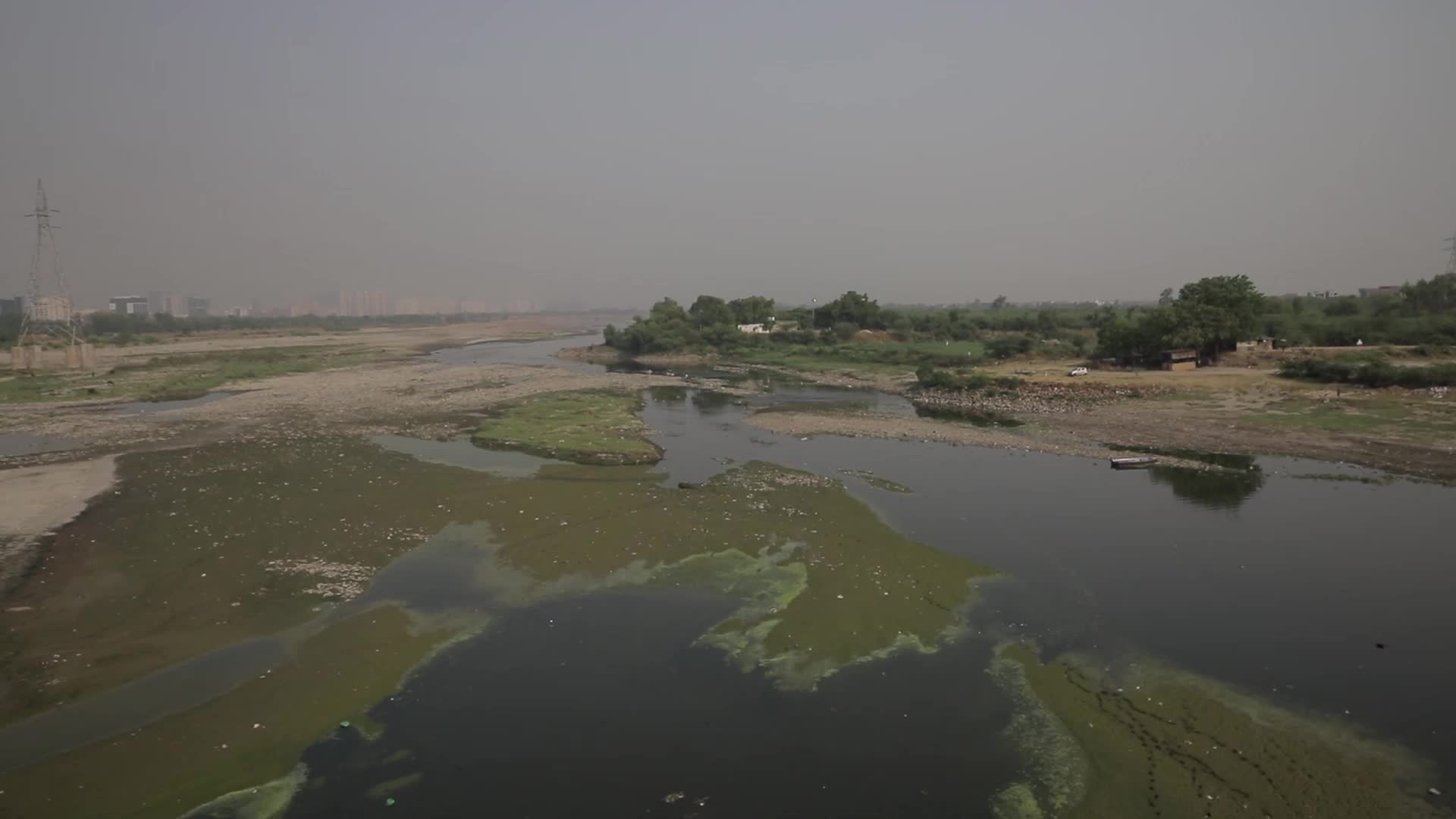 India Polluted River