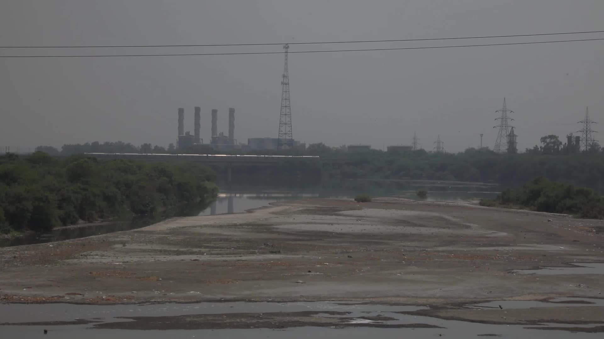 India Polluted River