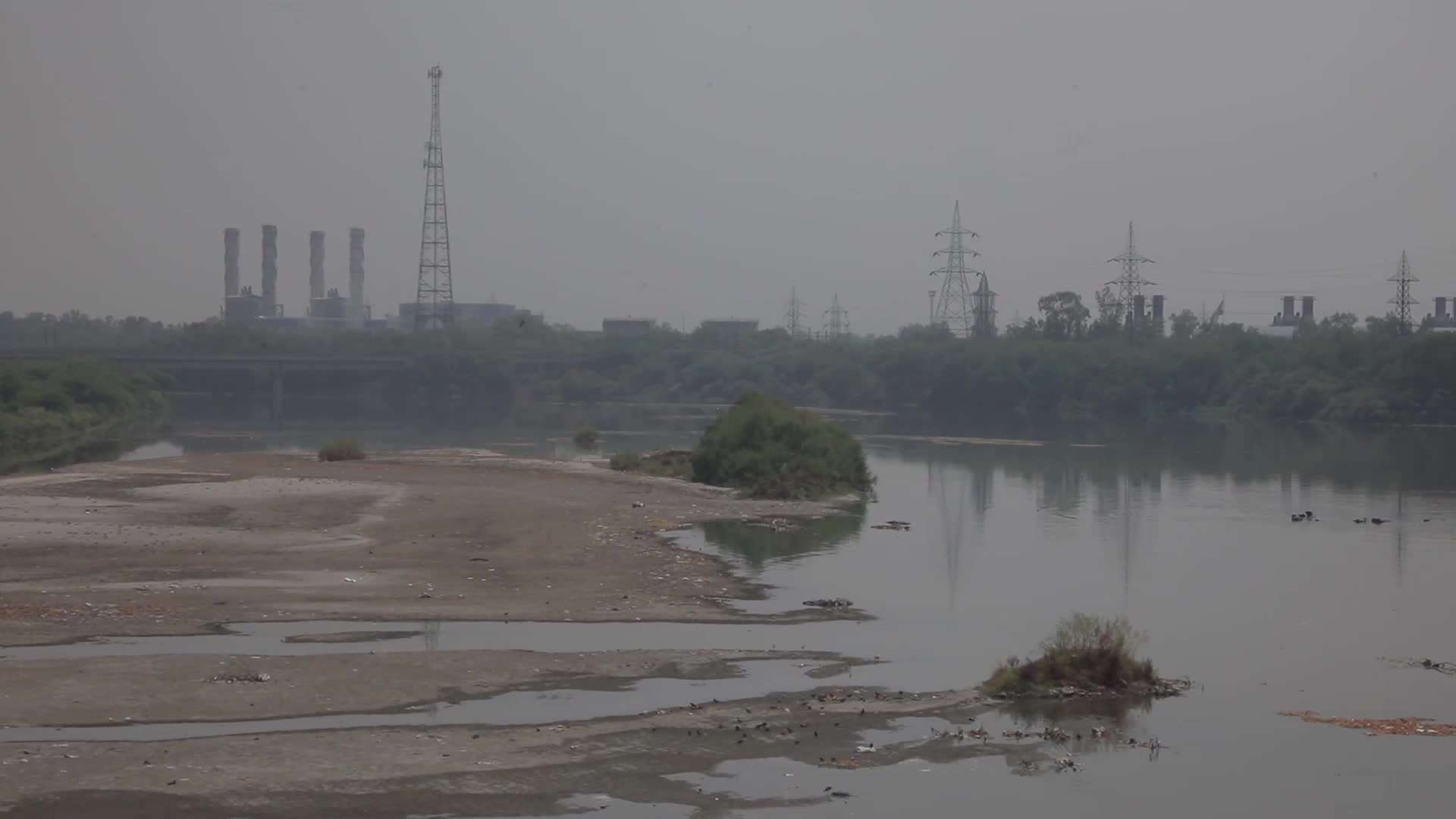 India Polluted River