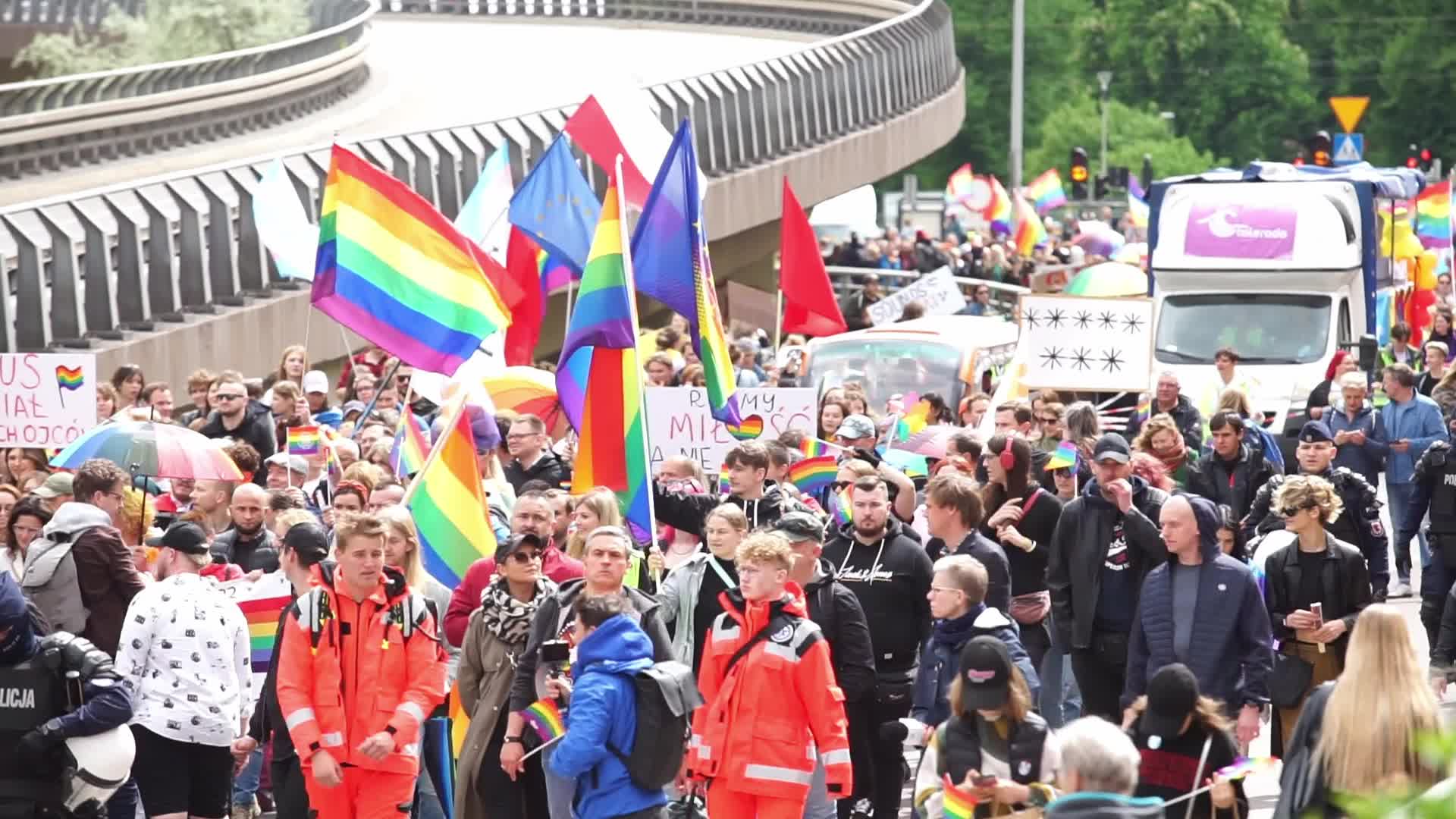 Equality March In Gdansk, Poland