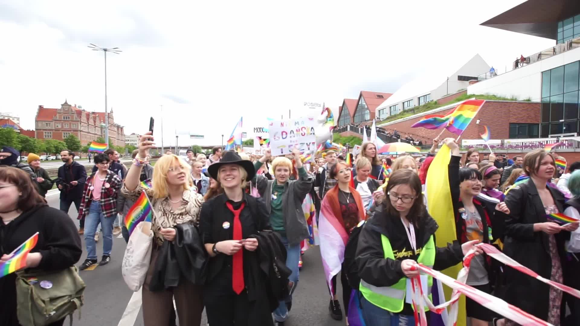 Equality March In Gdansk, Poland