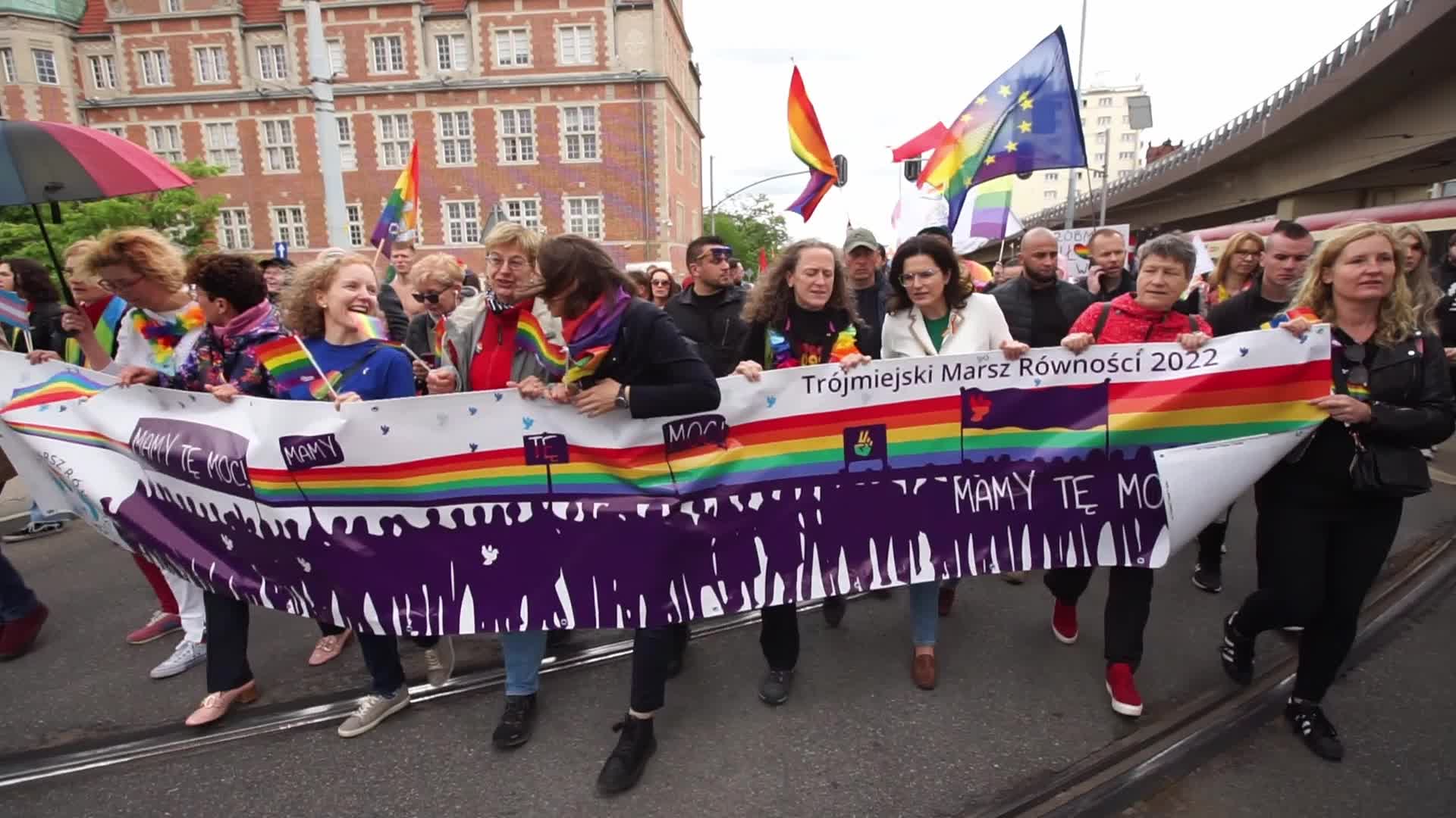 Equality March In Gdansk, Poland