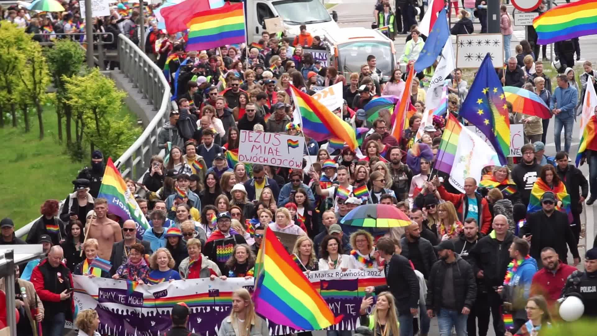 Equality March In Gdansk, Poland