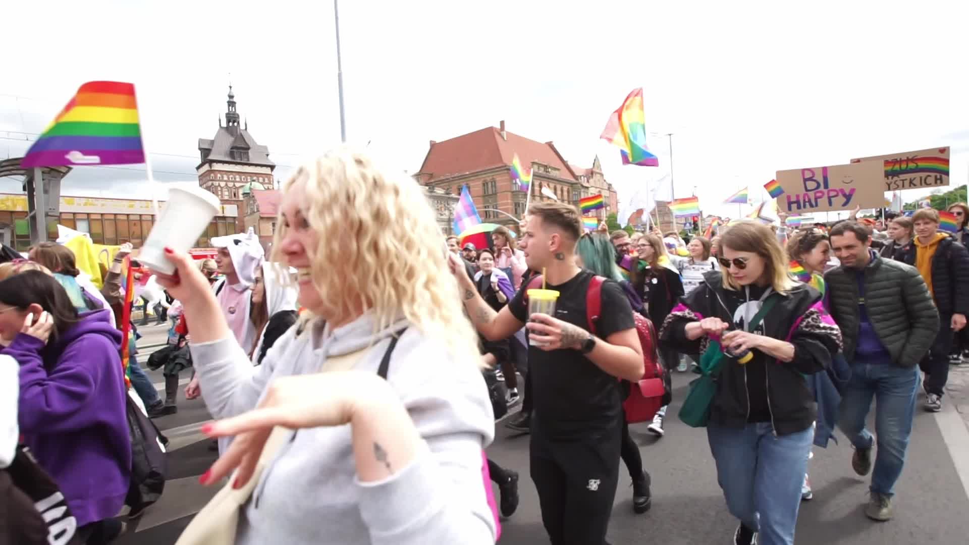Equality March In Gdansk, Poland