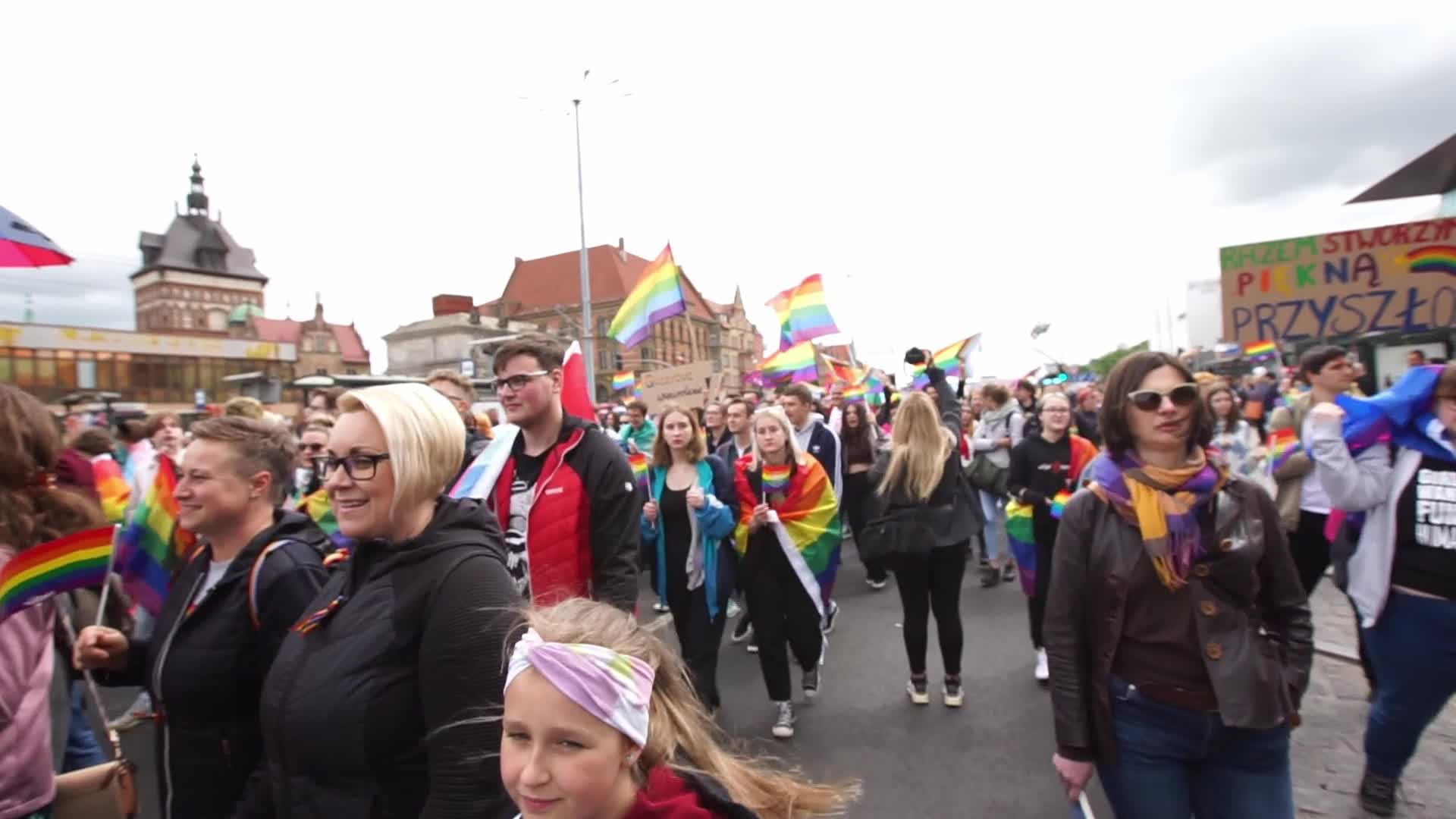 Equality March In Gdansk, Poland