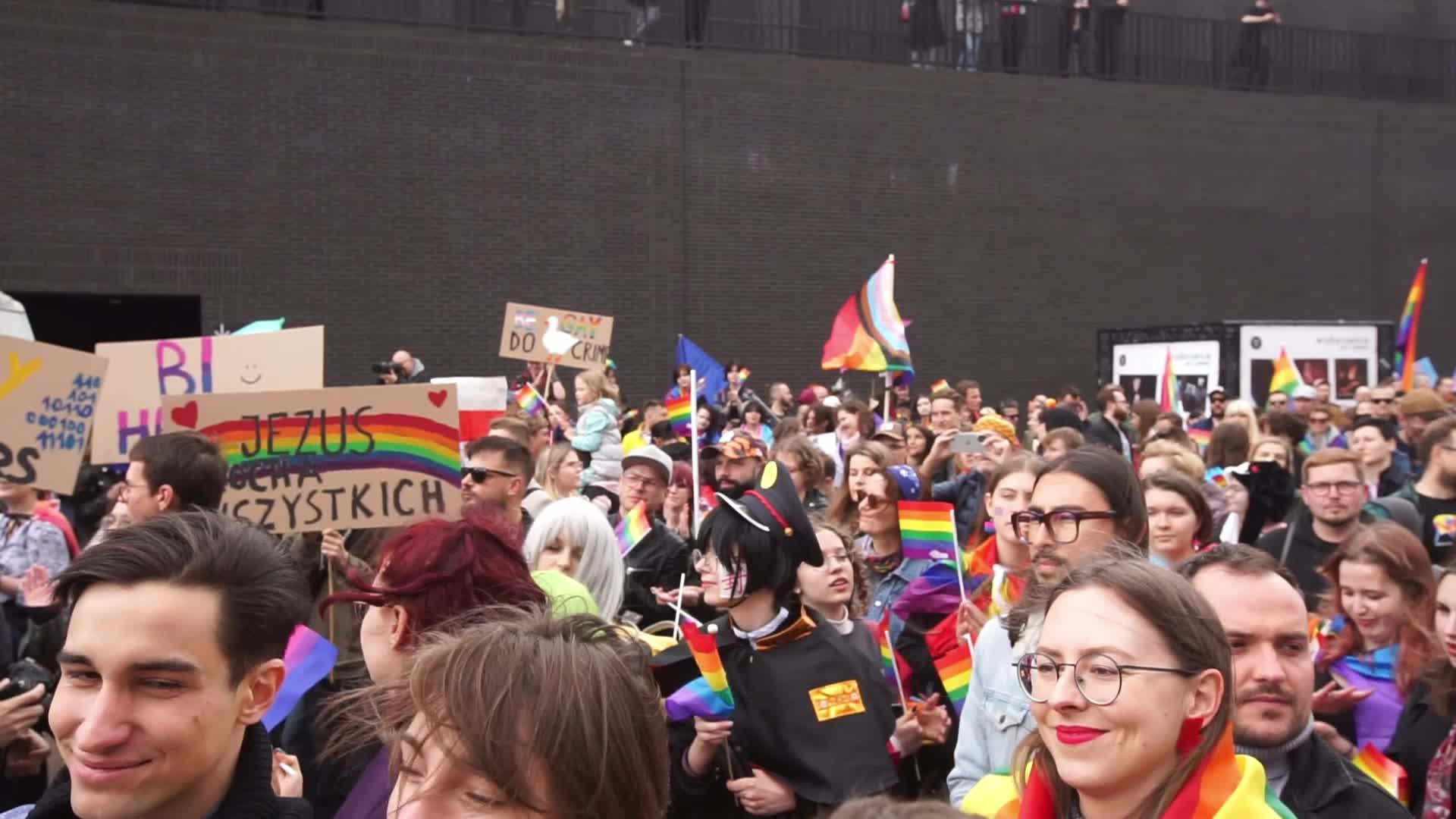 Equality March In Gdansk, Poland