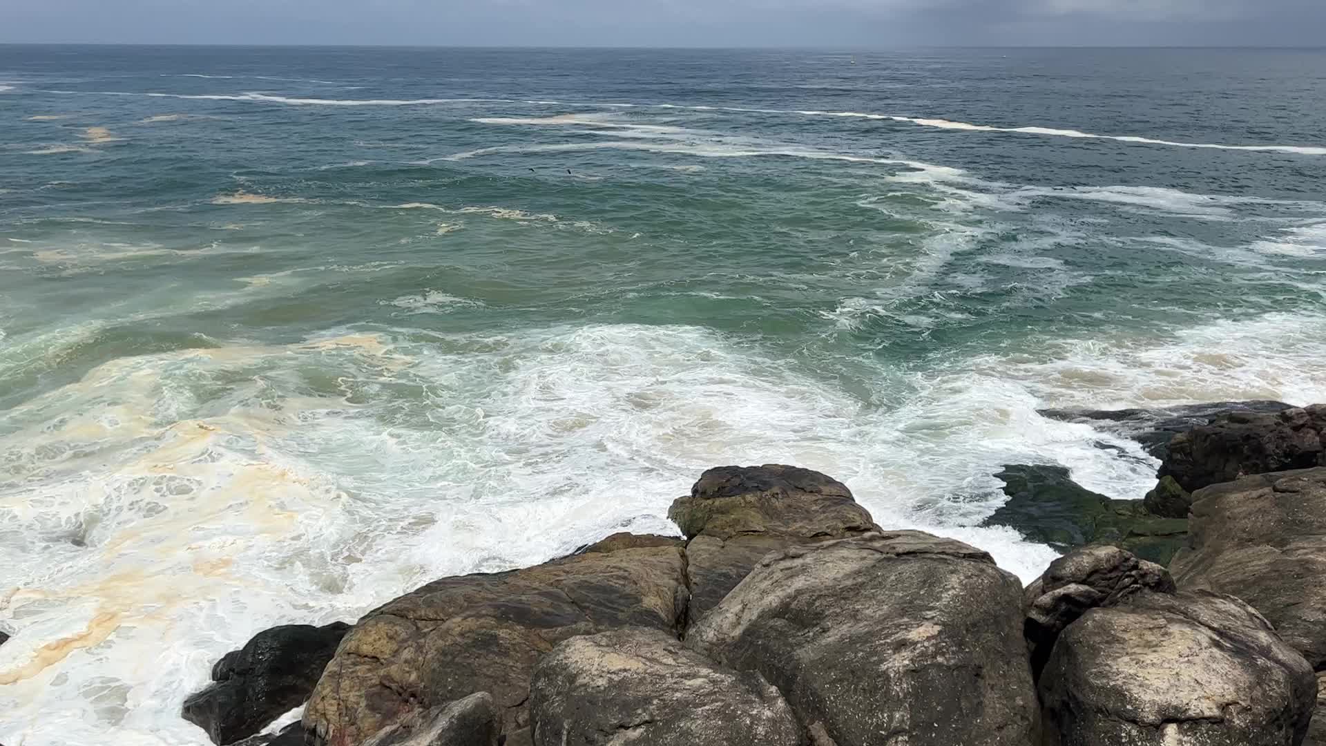 Vizhinjam Beach in Kerala, India