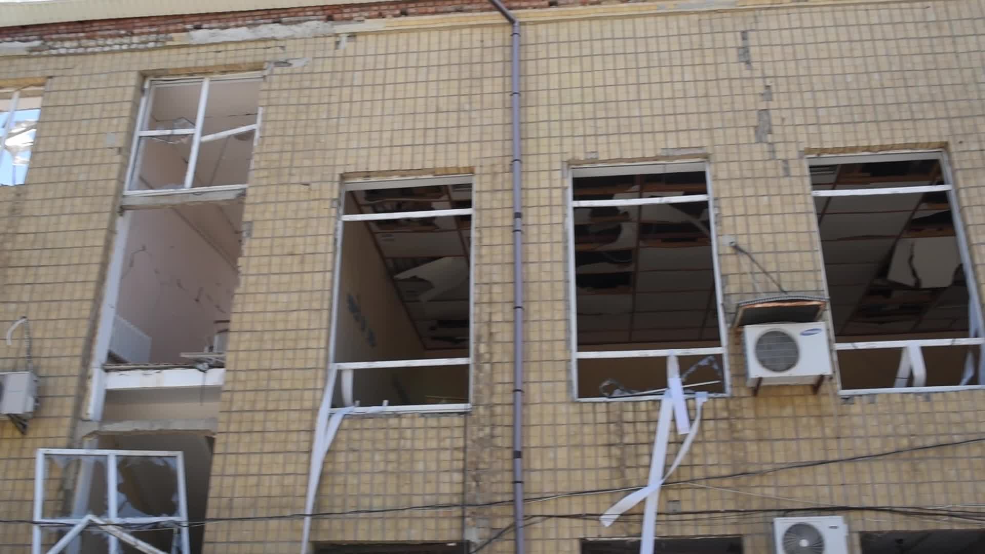 Shelling In Bastanka, UKraine  amid the Russian Invasion of Ukraine